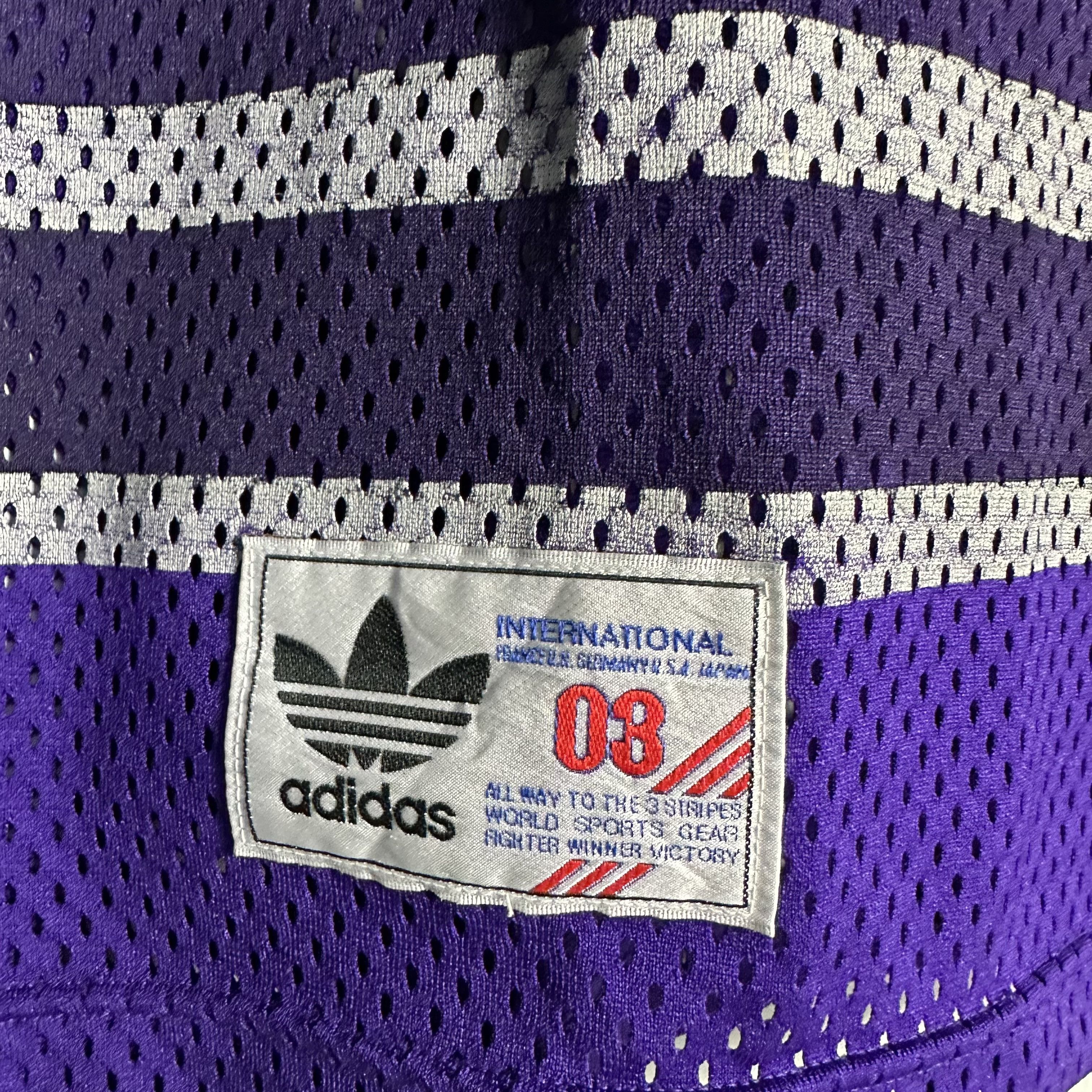 Adidas 🔥RARE🔥Vintage Adidas International Big Logo Hockey Jersey Size US L / EU 52-54 / 3 - 4 Thumbnail