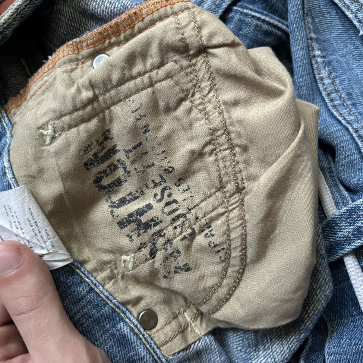 Ralph Lauren Last Drop‼️Vintage Polo Ralph Lauren Distressed Loose Jeans Size US 32 / EU 48 - 10 Thumbnail