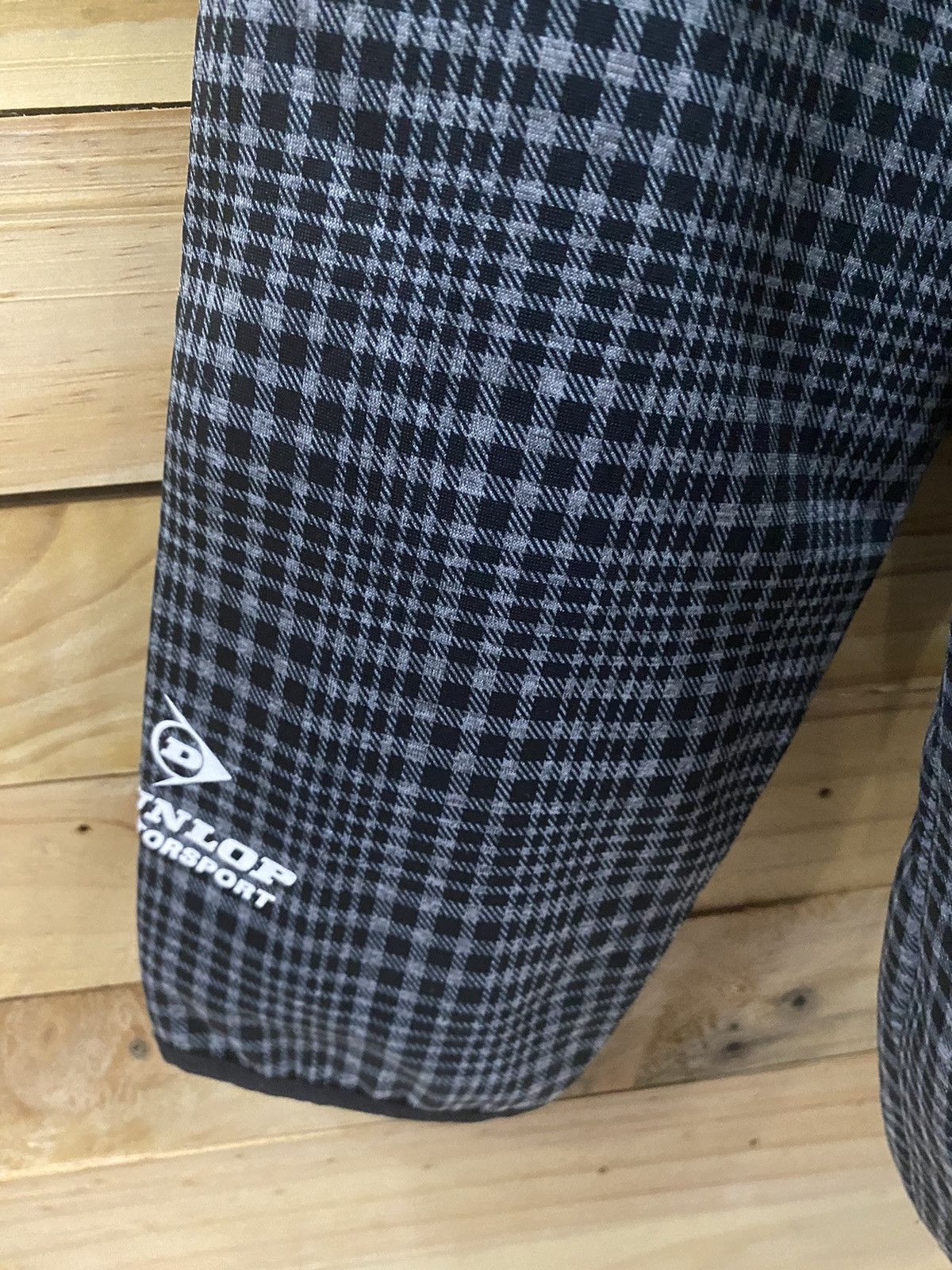 Dunlop Vintage dunlop motorsport checkered jacket Size US M / EU 48-50 / 2 - 6 Thumbnail