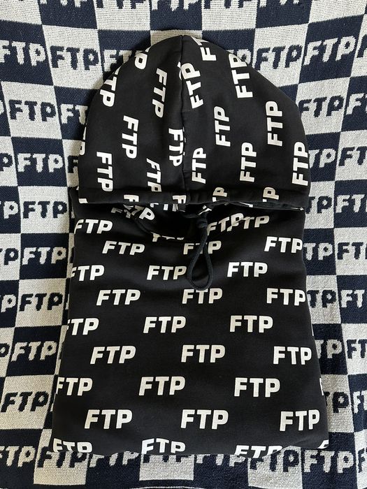 Fuck The Population FTP ALLOVER LOGO HOODIE Grailed