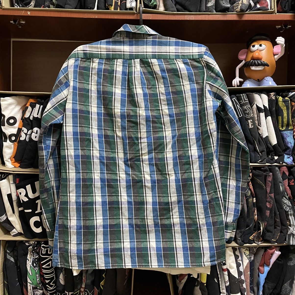 Vintage Vintage 90s Plaid Shirt Graphic Tee Streetwear Y2K Relaxed S Size US S / EU 44-46 / 1 - 5 Thumbnail