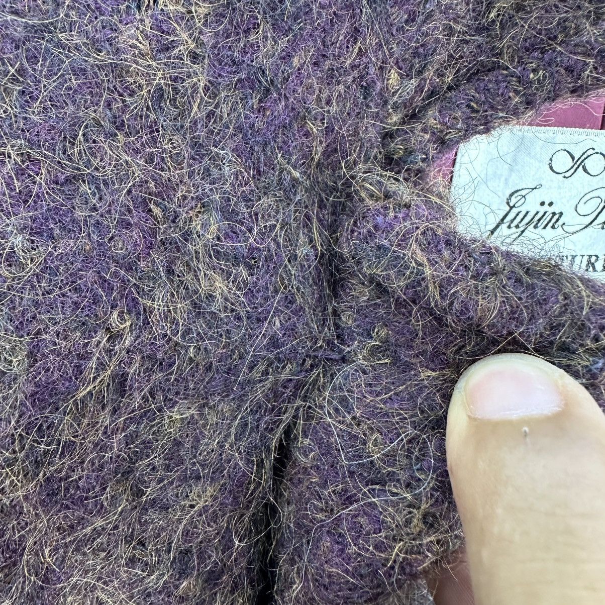 Custommade Vintage 80's Mohair Wool Jacket Special Custom Made Size XS / US 0-2 / IT 36-38 - 9 Thumbnail