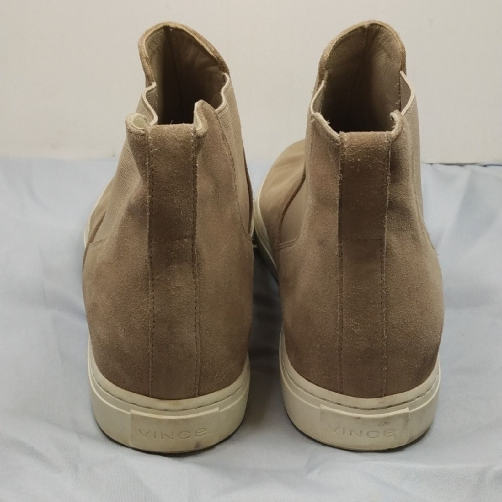 Vince Vince newlyn Suede High Top Booties woodsmoke color Size 8 Size US 8 / IT 38 - 5 Thumbnail