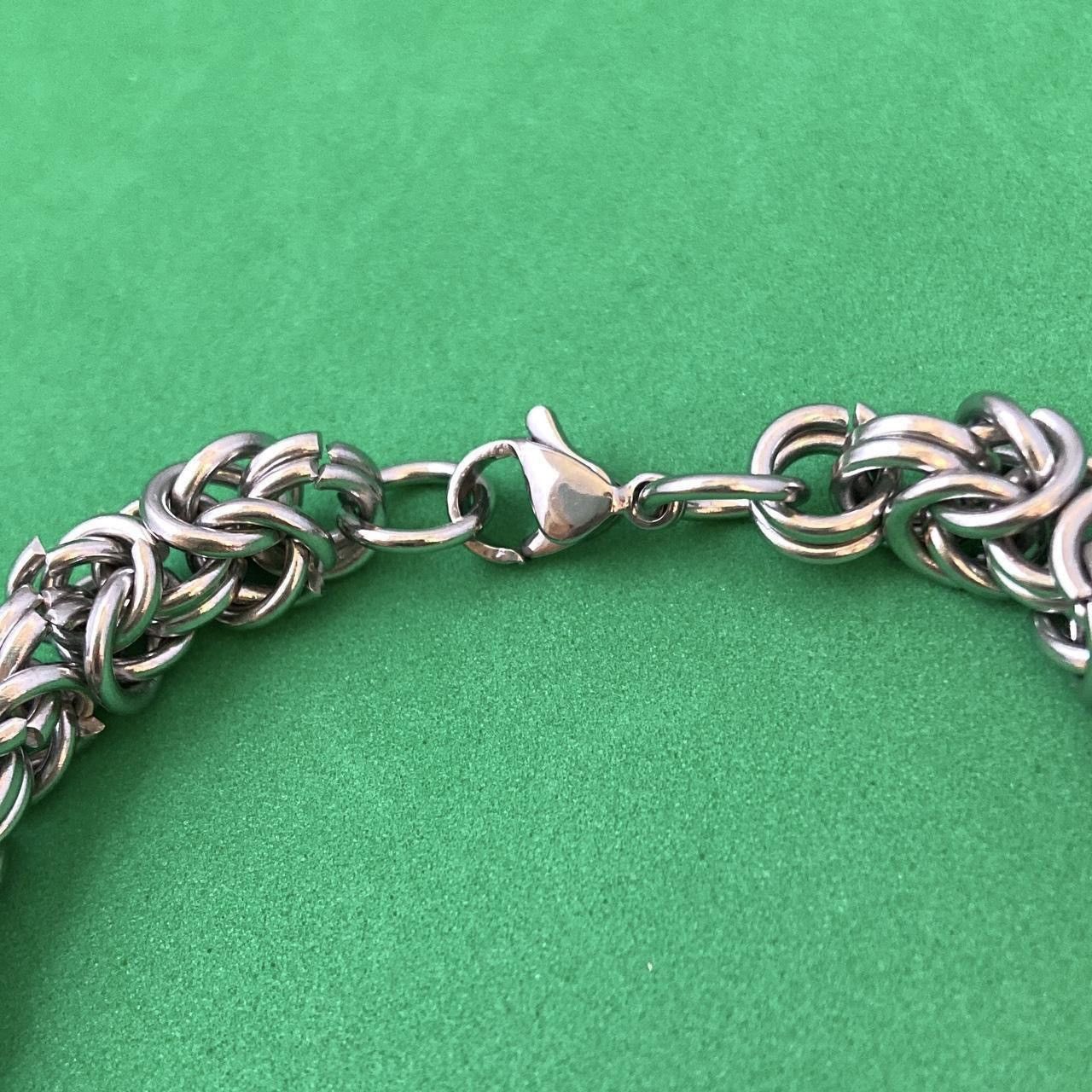 Other Link Chain Bracelet for Men Women,Punk Hip Hop Unisex Size ONE SIZE - 3 Thumbnail