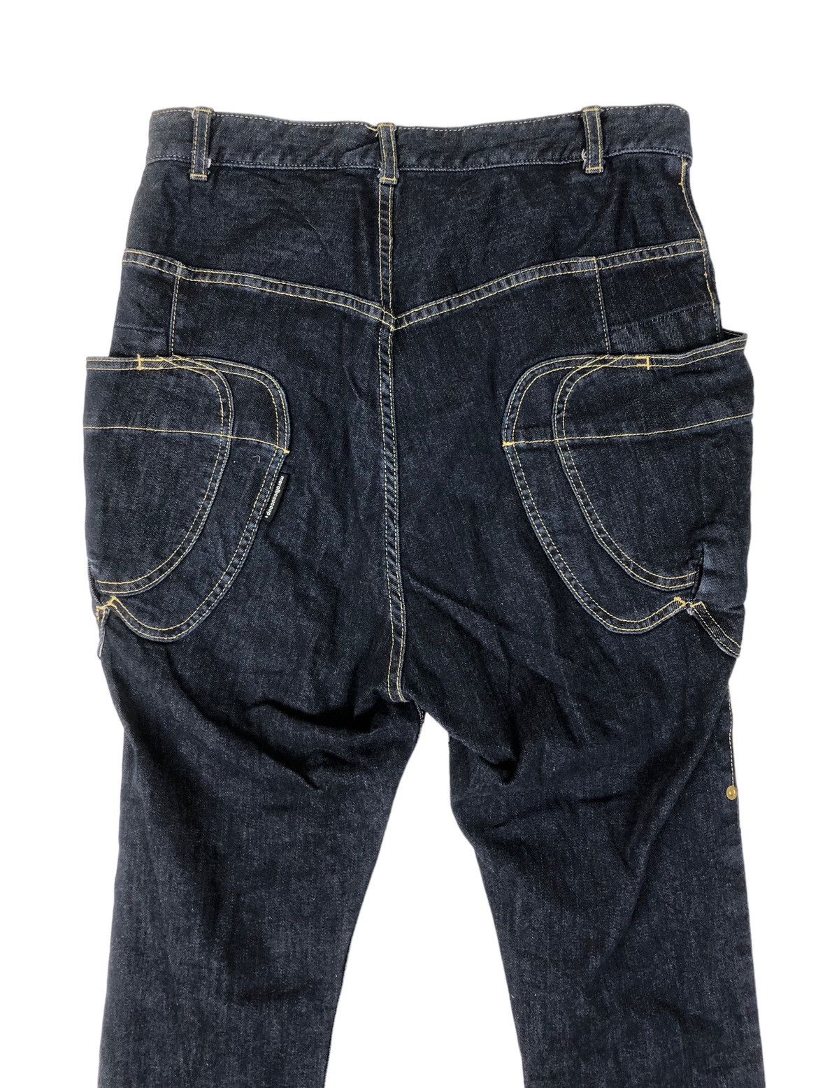 Issey Miyake Mercibeaucoup by ISSEY MIYAKE Rare Pocket Design Jeans Size US 31 - 8 Thumbnail