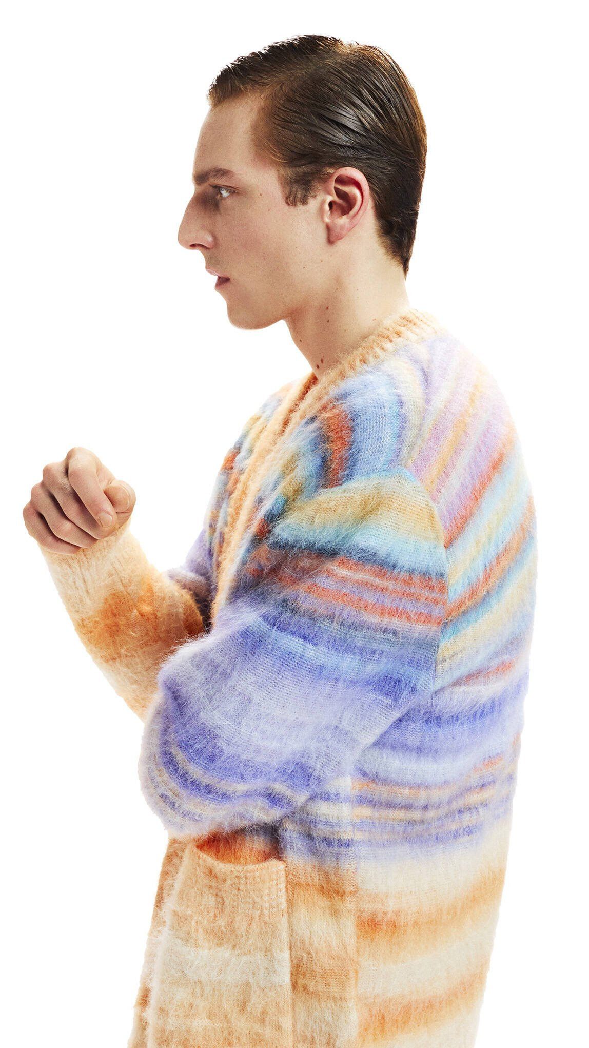 Missoni UNWORN Space-Dyed Dégradé Mohair/Alpaca Cardigan - BEAUTIFUL Size US M / EU 48-50 / 2 - 13 Thumbnail