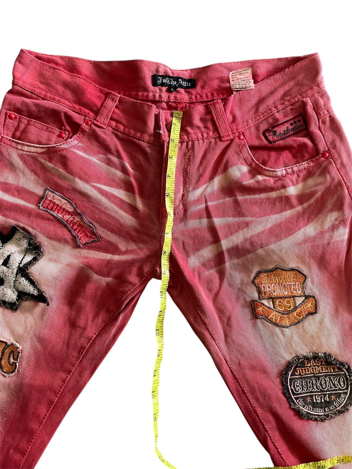 In The Attic ATC X IN THE ATTIC DENIM PANTS Size US 33 - 3 Thumbnail