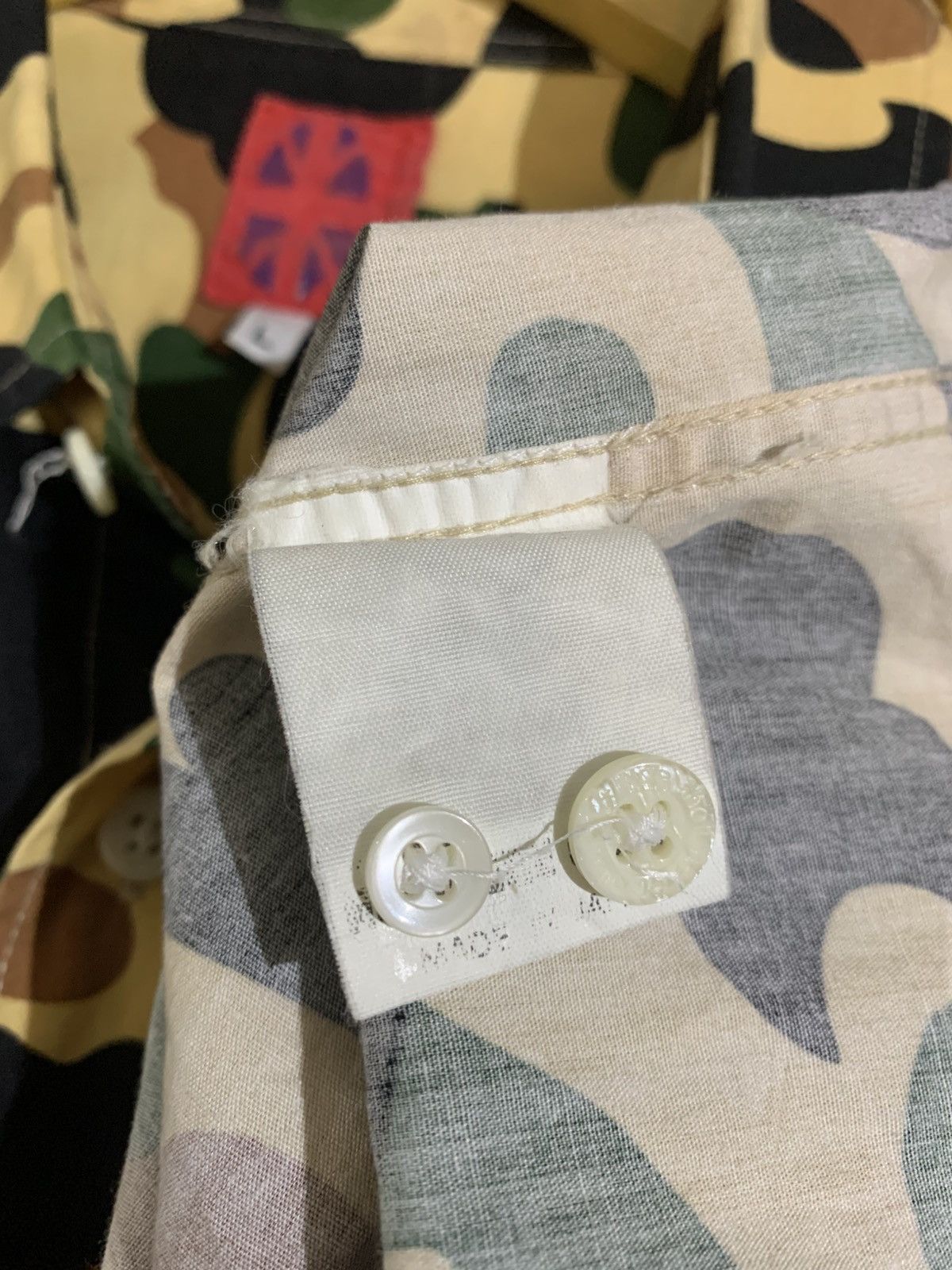 Bape Vintage Bape Camo Button Ups Shirt Size US L / EU 52-54 / 3 - 8 Thumbnail