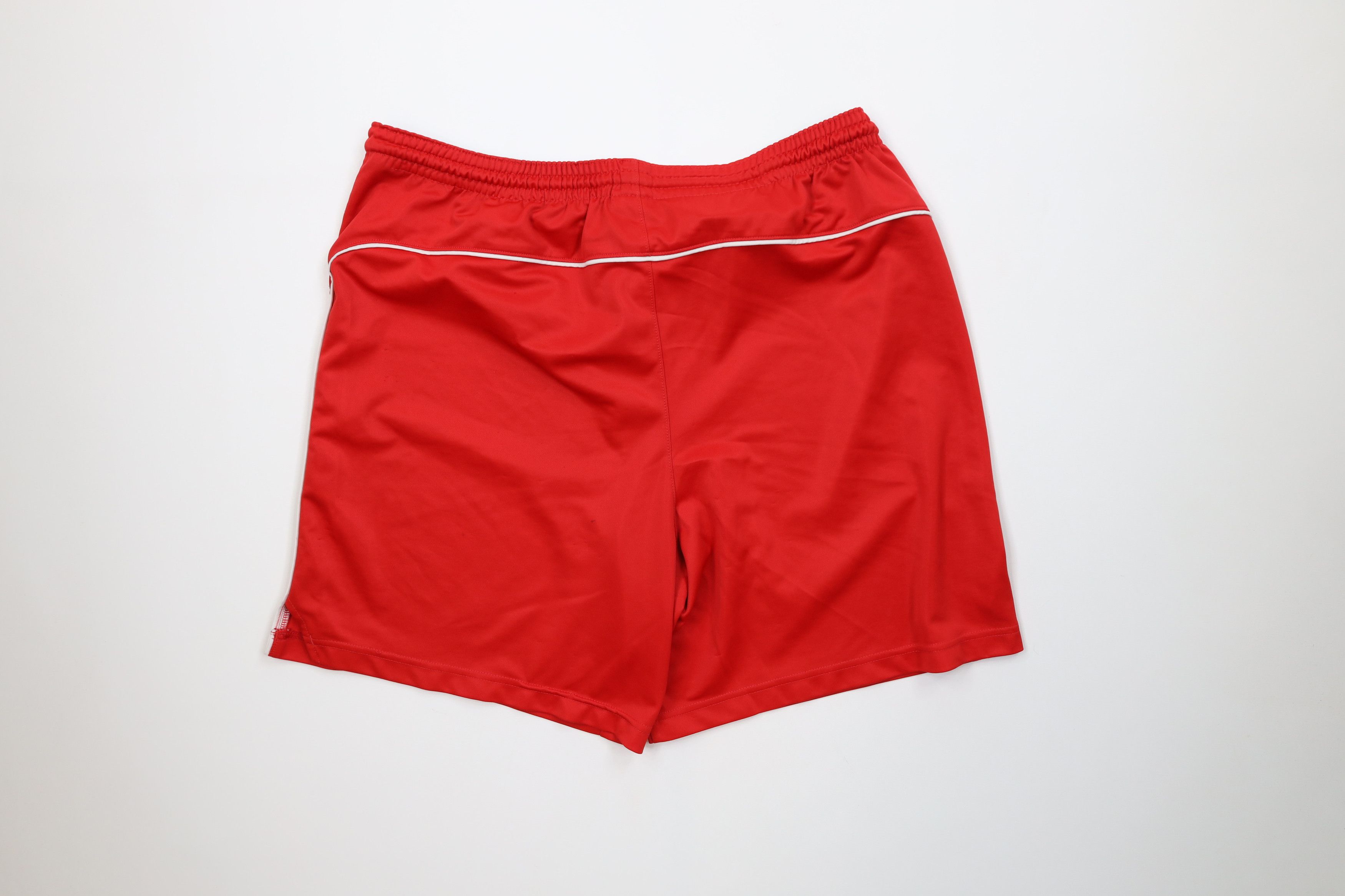 Nike Vintage Nike Mini Swoosh Running Soccer Shorts Red AS IS Size US 32 / EU 48 - 8 Thumbnail