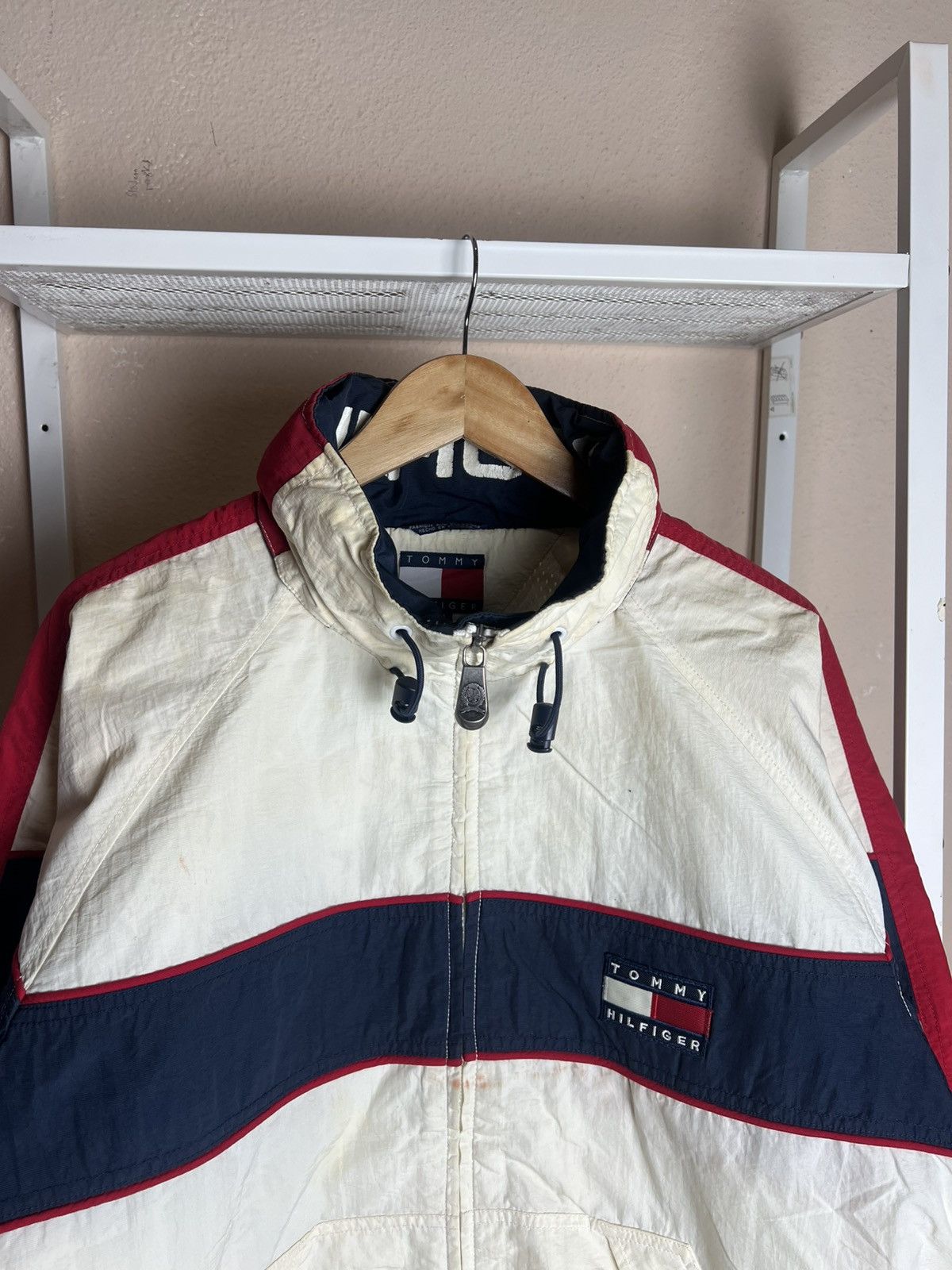 Tommy Hilfiger Vintage Tommy Hilfiger Vintage Sailing Gear Anorak Size US M / EU 48-50 / 2 - 2 Thumbnail