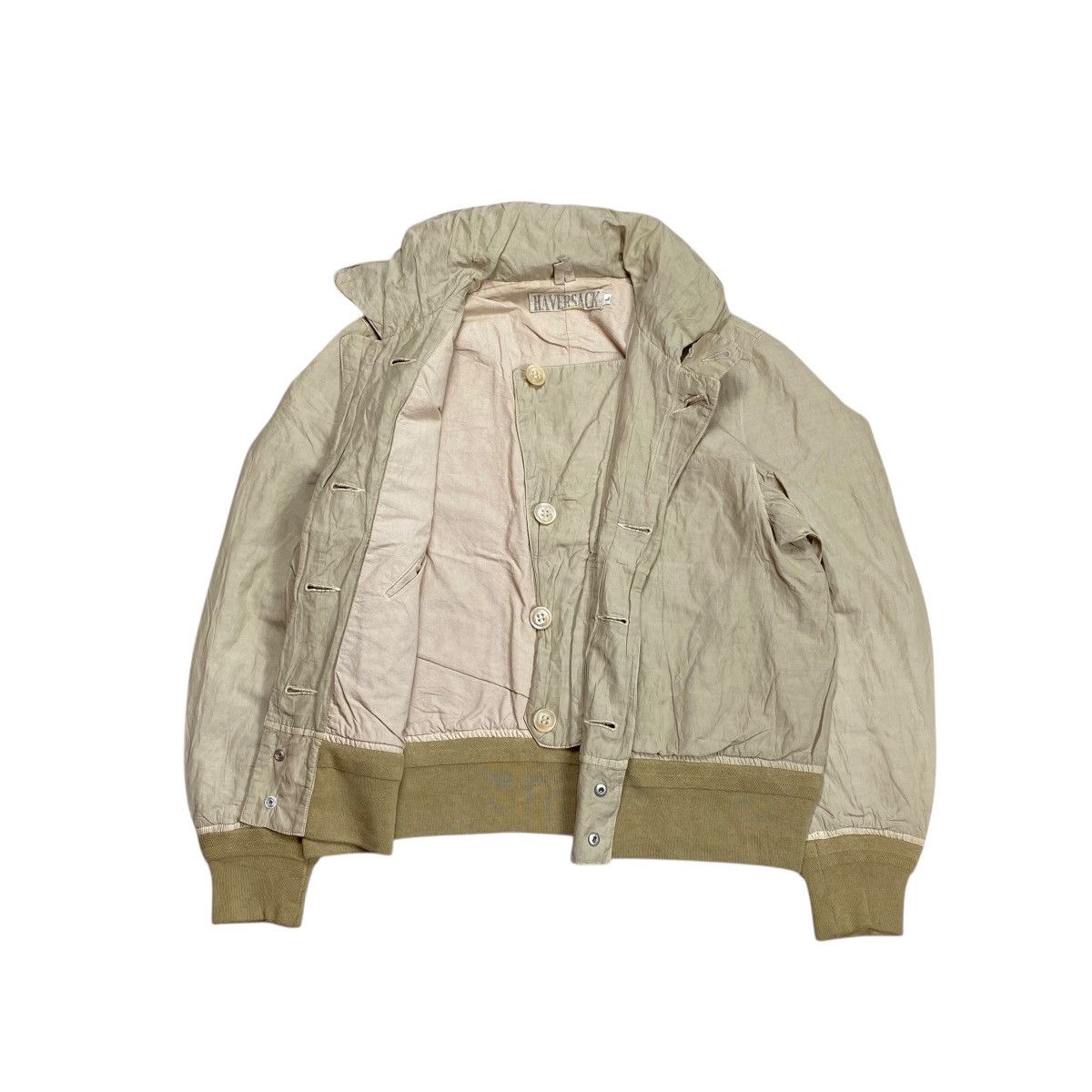 Haversack Vintage Haversack Hidden Hooded Bomber Jacket Size US M / EU 48-50 / 2 - 6 Thumbnail