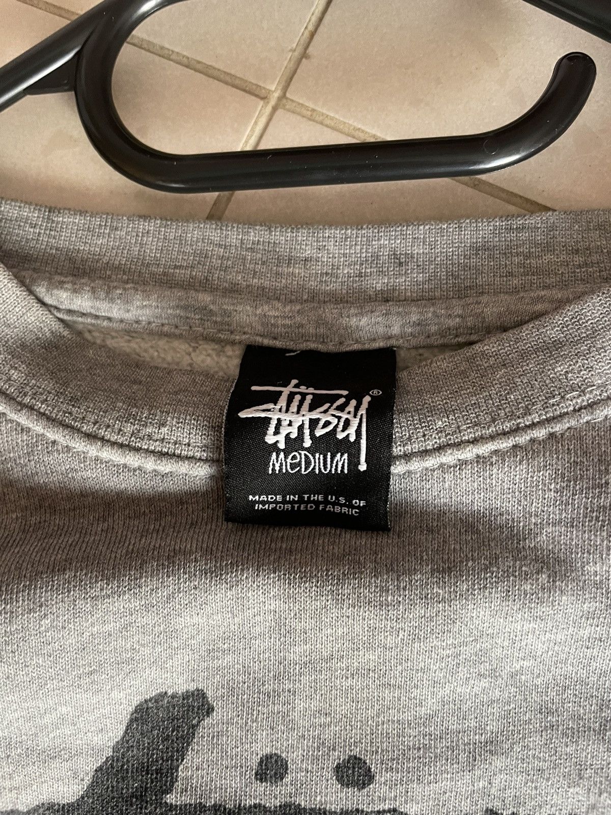 Stussy Stussy grey sweatshirt rare vintage Size US M / EU 48-50 / 2 - 4 Thumbnail