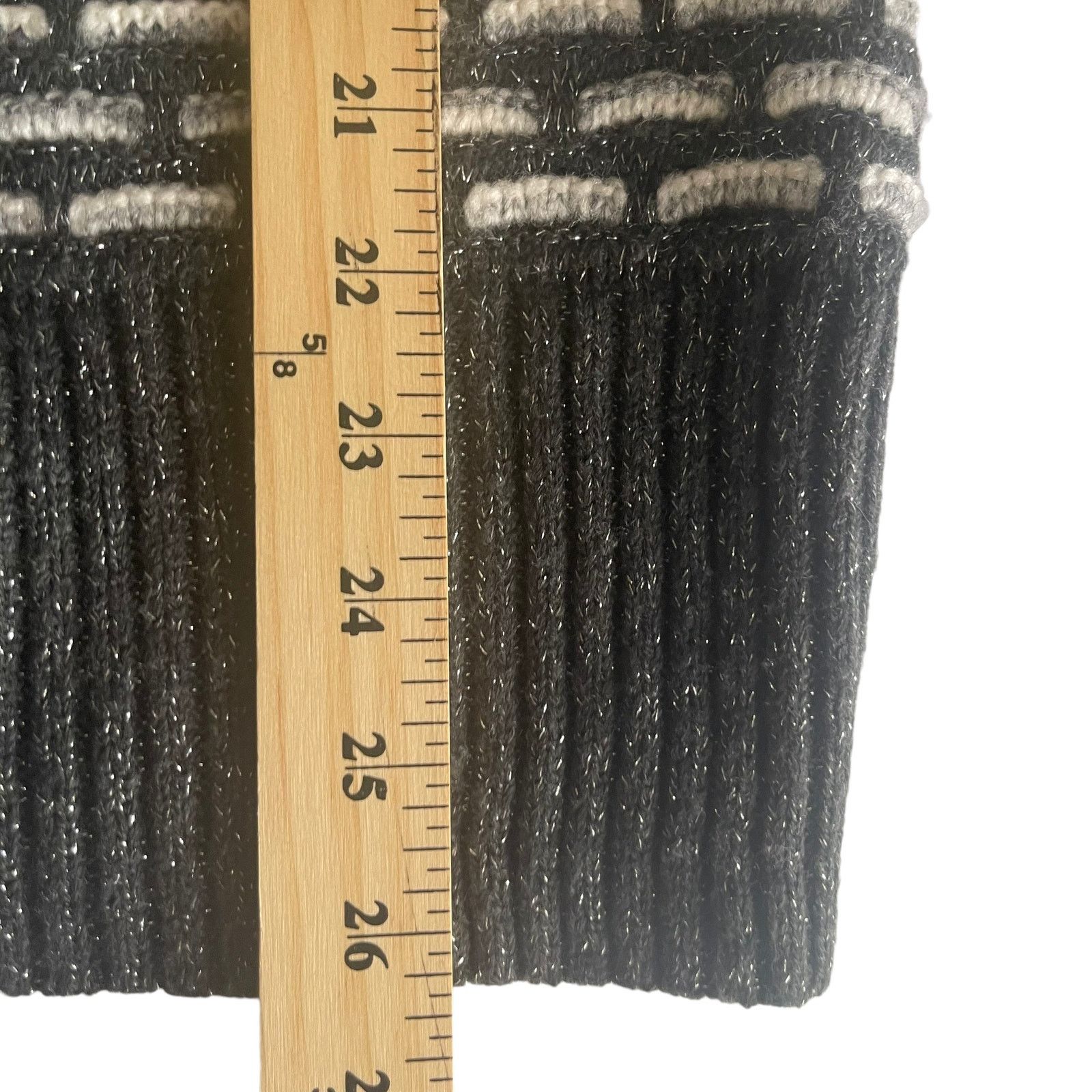 Other Liz Claiborne Gray Knit Open Front Cardigan Sweater Size S / US 4 / IT 40 - 7 Thumbnail