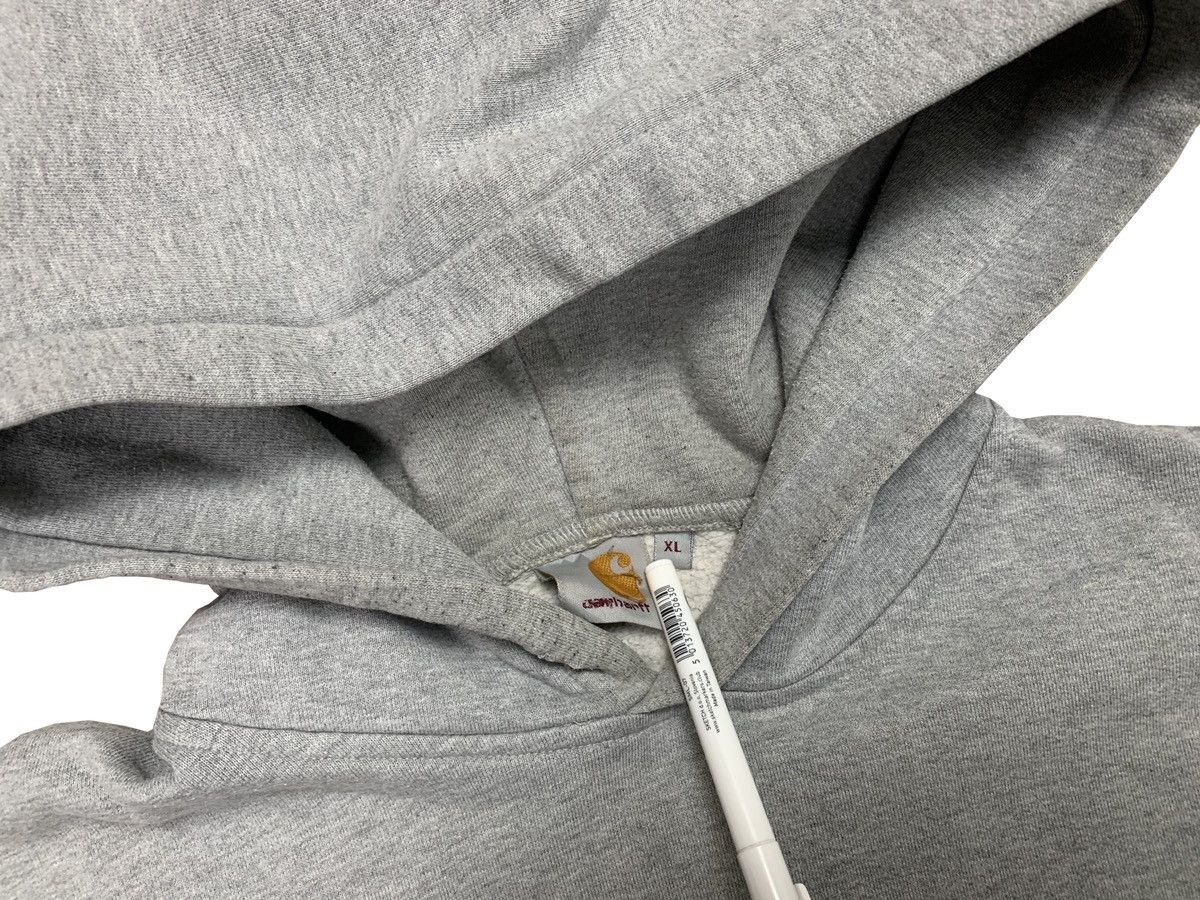 Carhartt Vintage Carhartt Grey Oversized Hoodie Size XL Size US XL / EU 56 / 4 - 3 Thumbnail