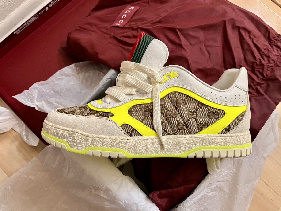 Gucci 🇭🇺 Gucci 🇮🇹 Web Sneaker Size 46 Summer ‘24 Fire! Size US 12 / EU 45 - 1 Thumbnail