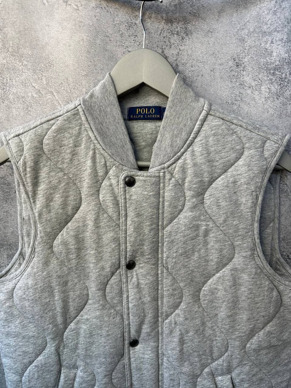 Polo Ralph Lauren Polo Ralph Lauren Quilted Full Zip Vest Gray Old Money Size US S / EU 44-46 / 1 - 6 Thumbnail