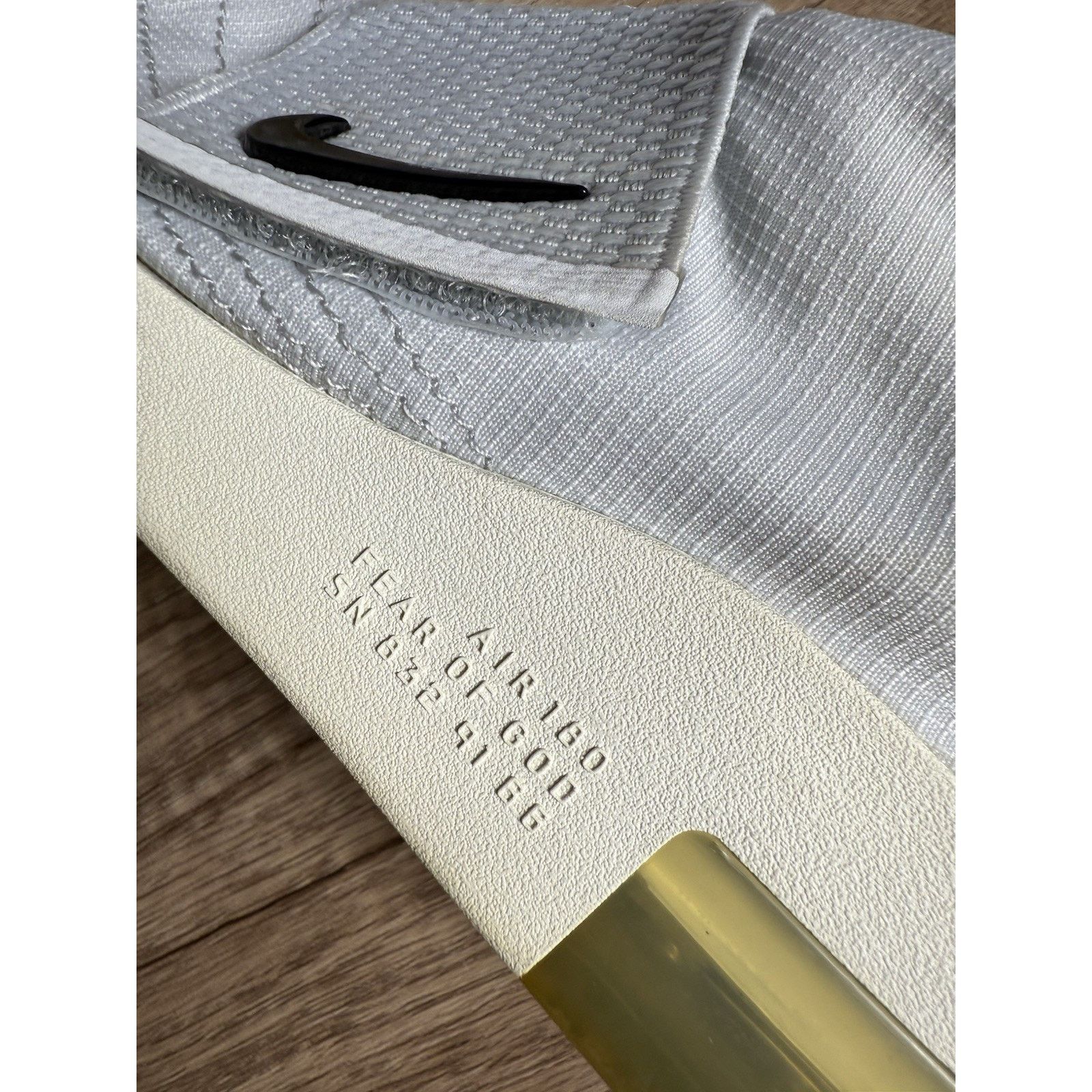 Nike Nike Air Fear Of God Moccasin -Pure Platinum Men’s Size 6.5 Size US 6.5 / EU 39-40 - 7 Thumbnail