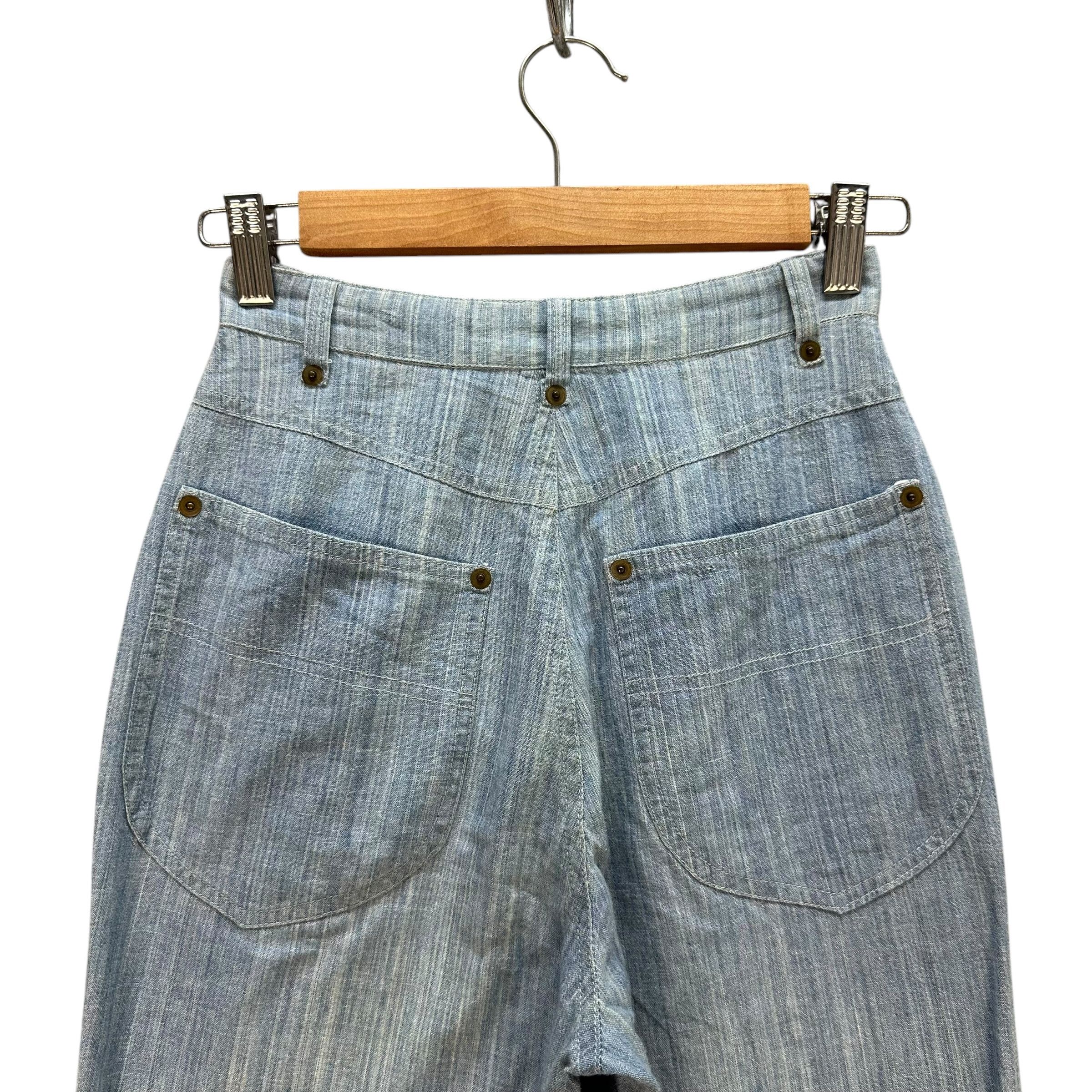 Issey Miyake Vintage 80's ISSEY SPORT Jeans Pant W24 #A77-1866 Size 24" / US 00 / IT 34 - 11 Thumbnail