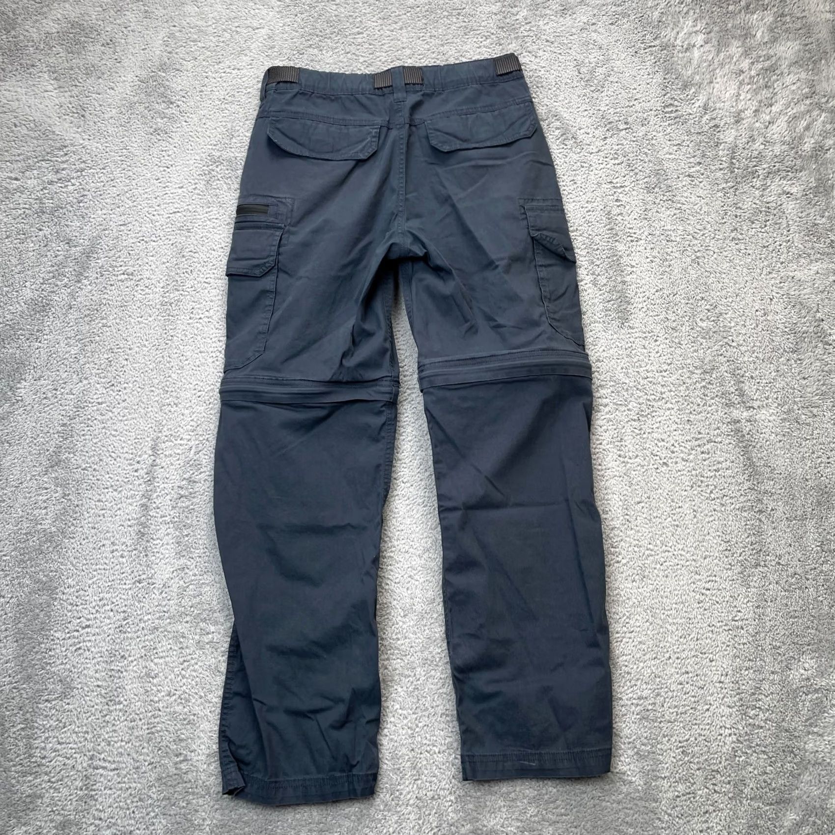 Vintage VINTAGE BC Clothing Pants Mens 30 Blue Convertible Cargo Pockets Stretch Belted Size US 30 / EU 46 - 2 Thumbnail