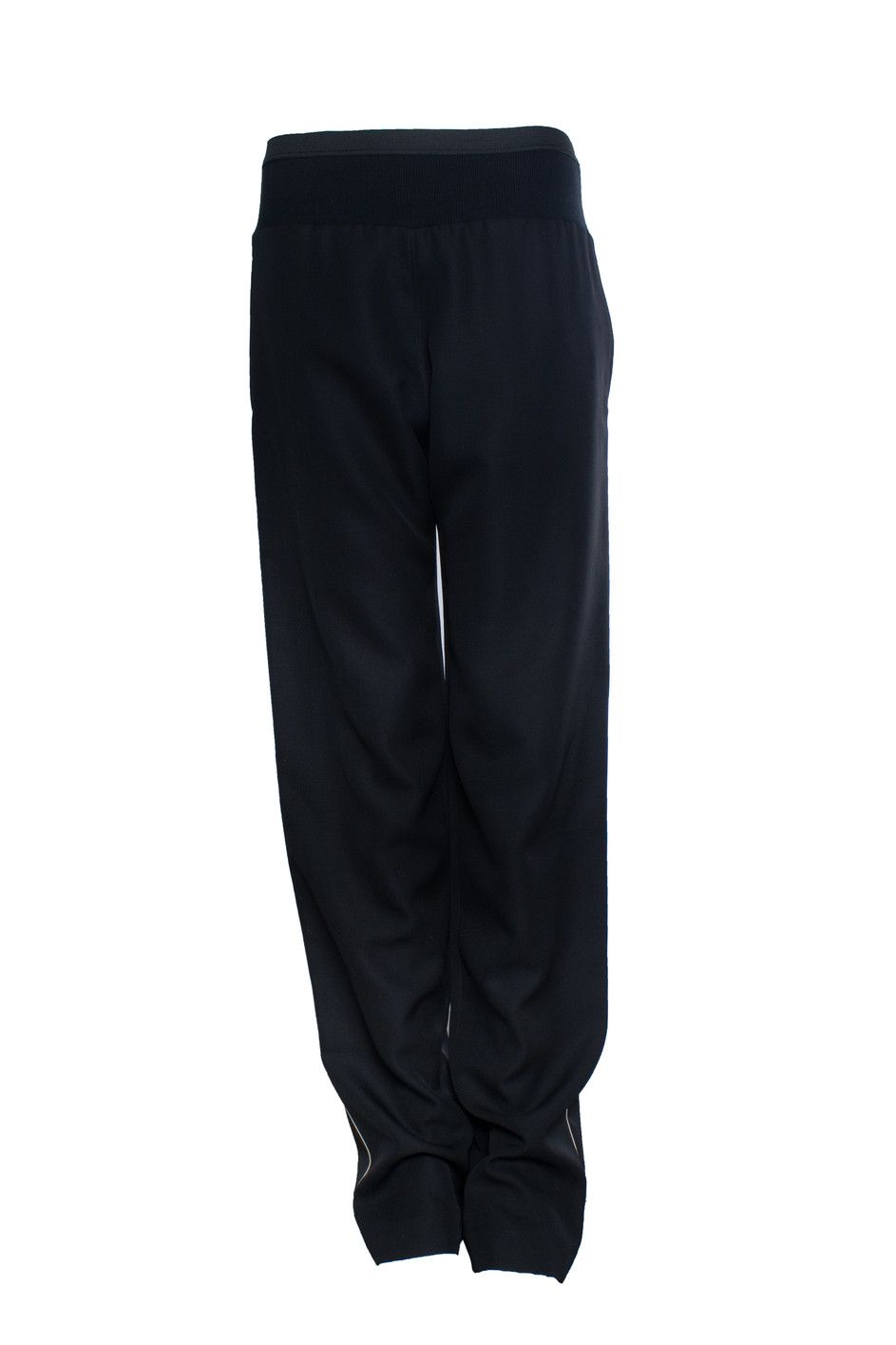 Haider Ackermann Haider Ackerman, black pantalon with white trim Size 27" / US 4 / IT 40 - 1 Thumbnail
