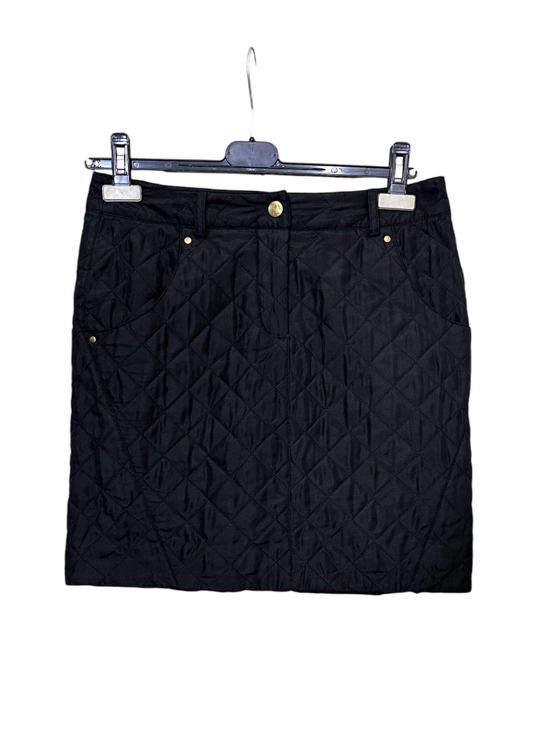 Vivienne Tam Silk black skirt Size 27" / US 4 / IT 40 - 1 Thumbnail