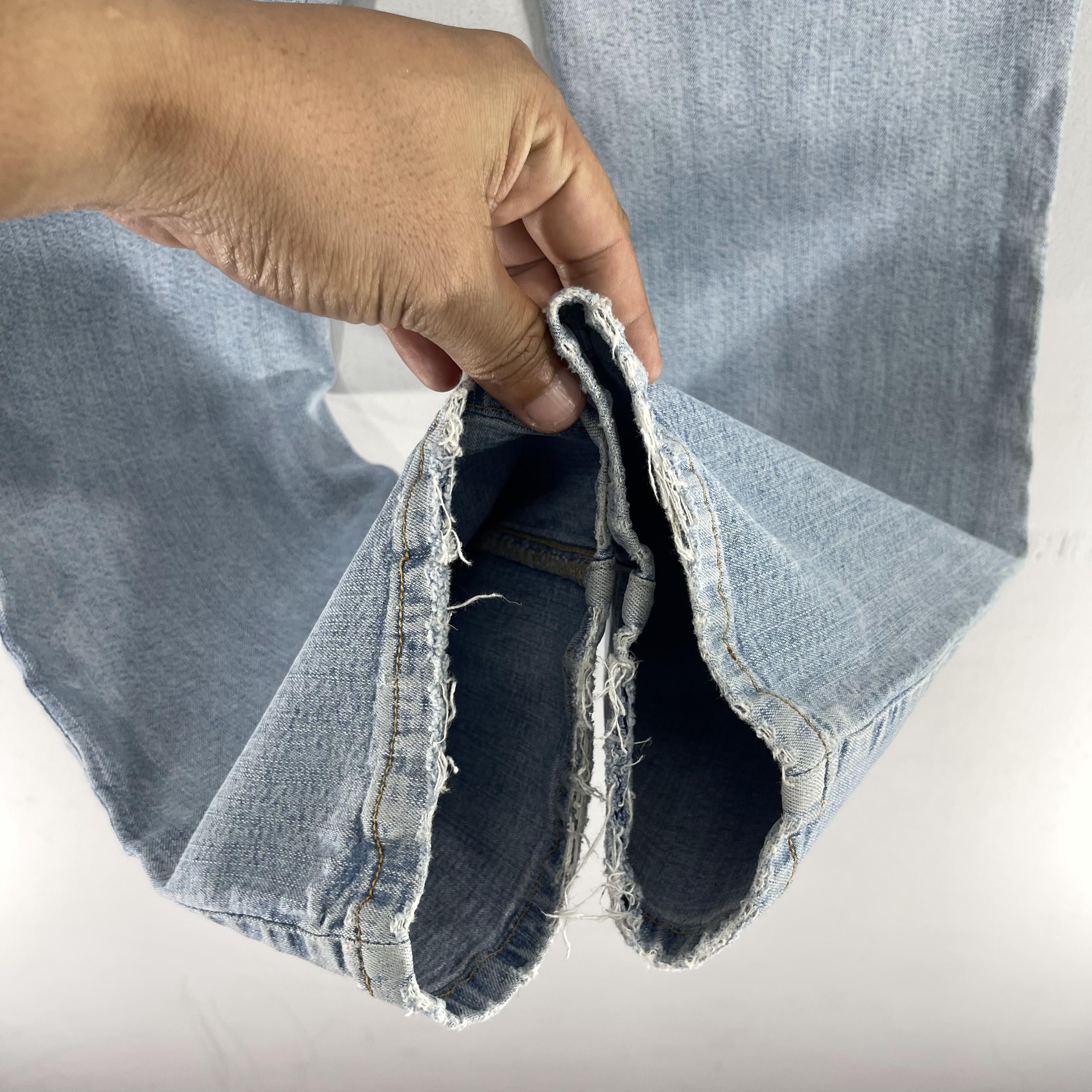 Levi's × Vintage Size 28 Vintage Distressed Levis 550 Relaxed Bootcut Jeans Size 28" / US 6 / IT 42 - 10 Thumbnail