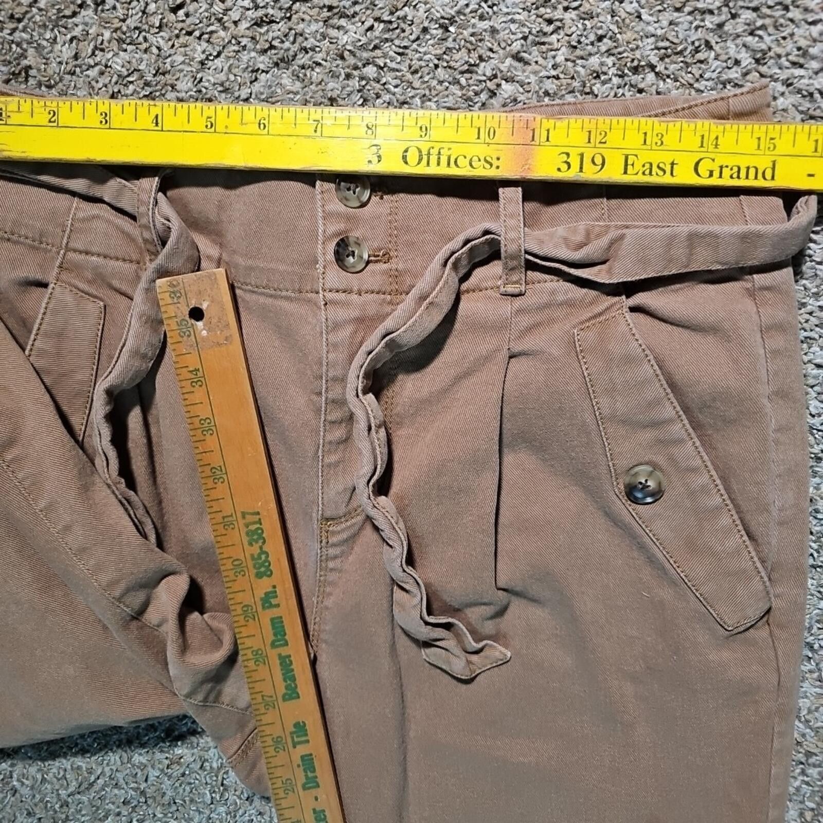 Other Loft Sz 4 Tie Jeans Size 27" / US 4 / IT 40 - 5 Thumbnail
