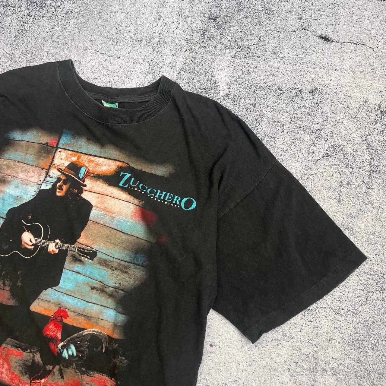 Vintage Vintage 1996 Zucchero Spirito DiVino Tour T-Shirt - XL Size US XL / EU 56 / 4 - 4 Thumbnail