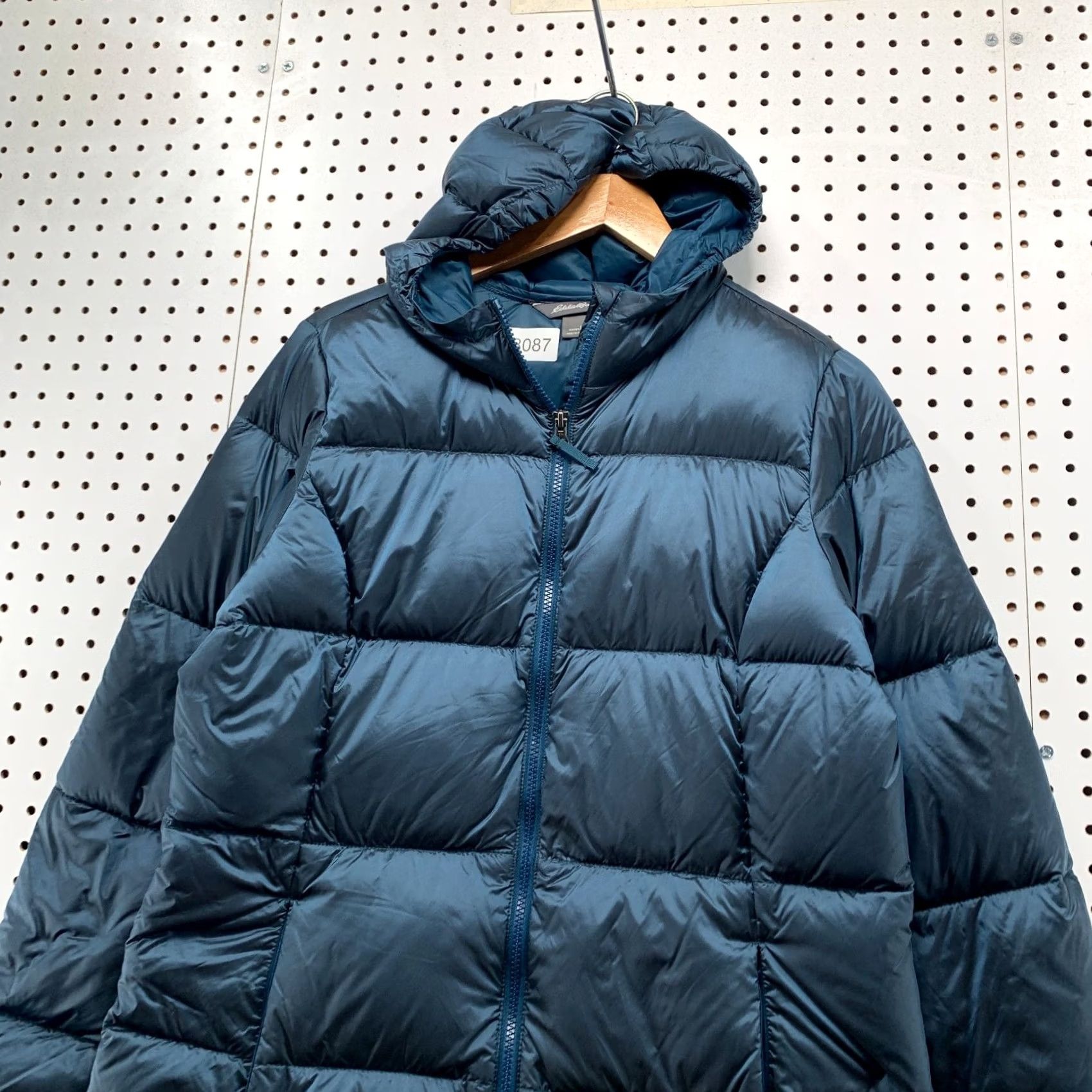 Eddie Bauer Eddie Bauer Down Puffer Parka Jacket Womens Large Blue Luna Quilted Coat Size L / US 10 / IT 46 - 6 Thumbnail