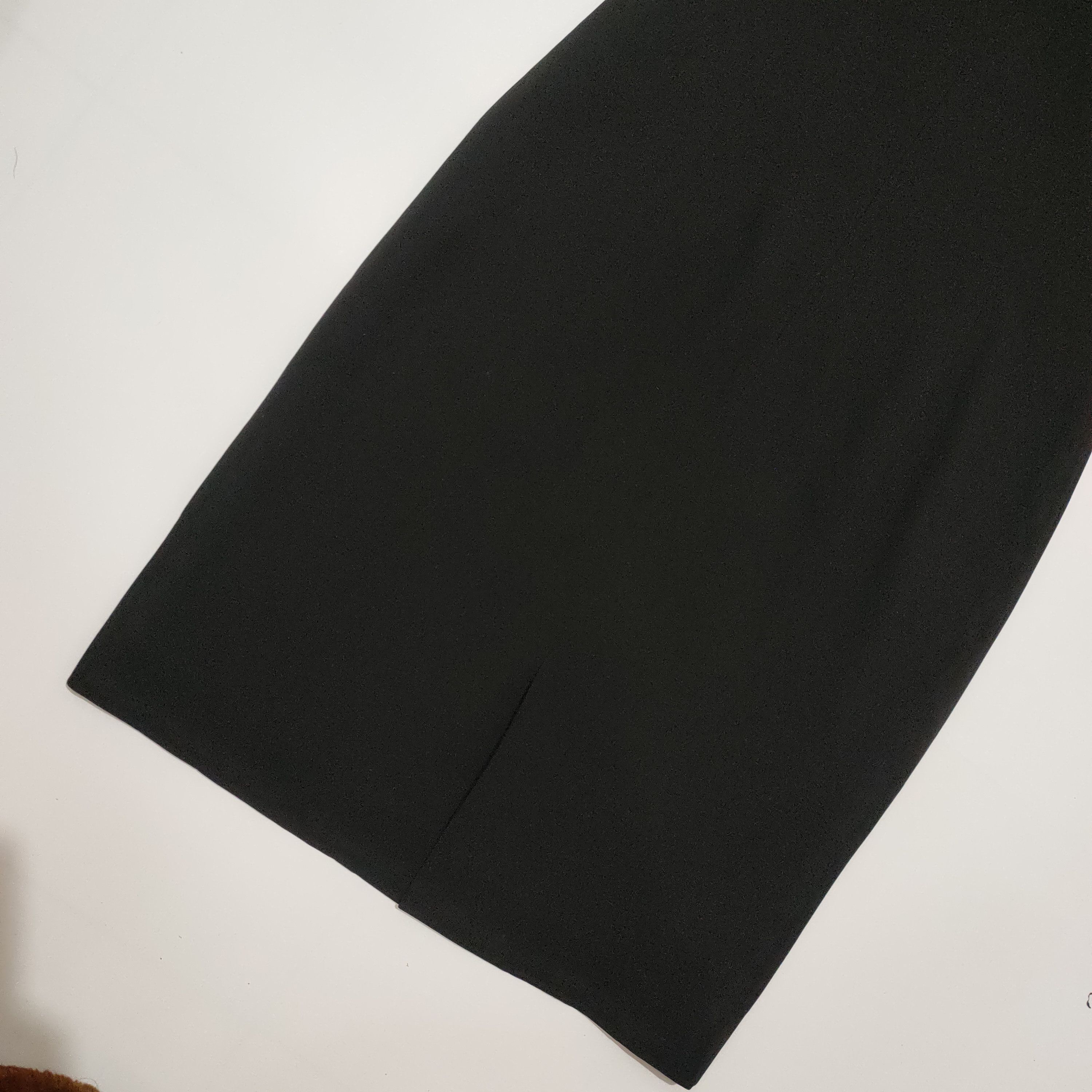 Givenchy Givenchy Black Midi Dress Size L / US 10 / IT 46 - 10 Thumbnail
