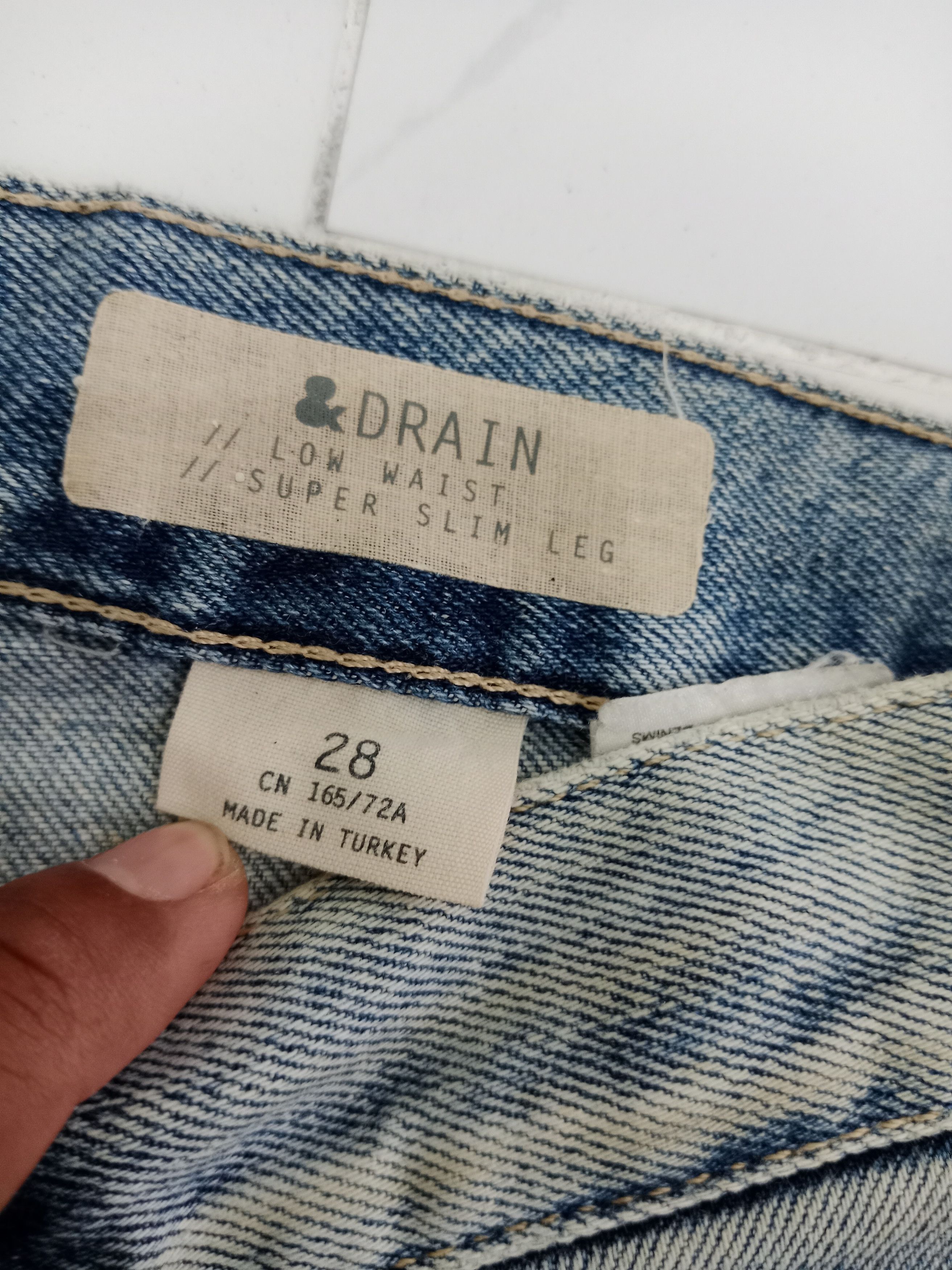 H&M H&M Distressed Jeans Slim Fit Nice Style Size US 30 / EU 46 - 9 Thumbnail