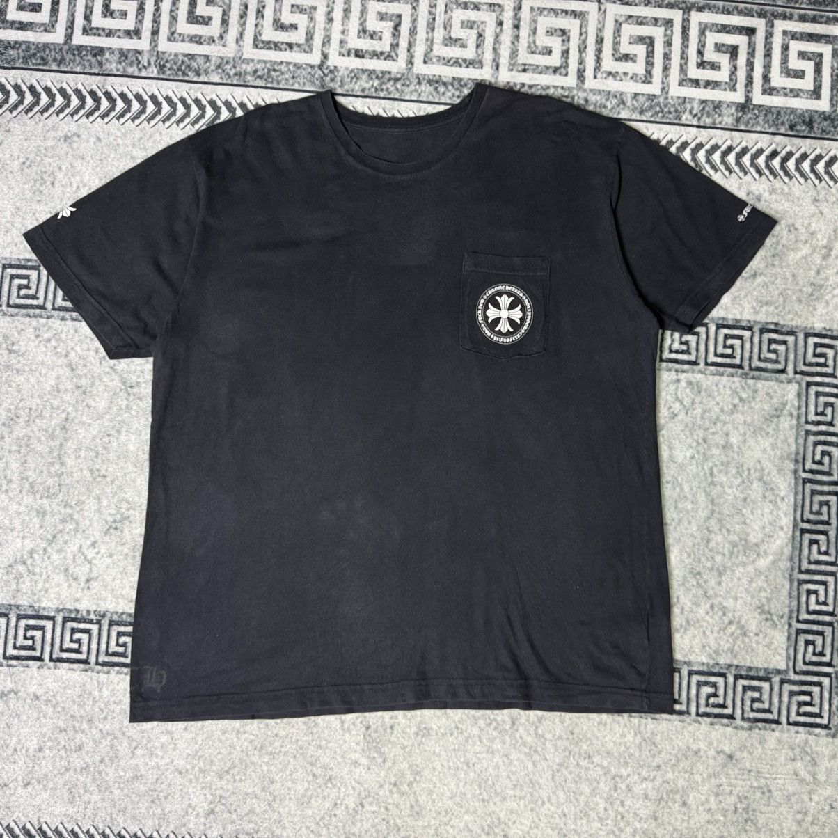 Chrome Hearts BIG SIZE! CROSS PLUS STAMP CHROME Size US XXL / EU 58 / 5 - 2 Thumbnail