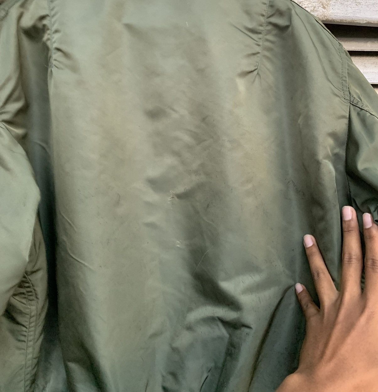 Alpha Industries VINTAGE ALPHA INDUSTRIES MA1 MAN INTERMEDIATE BOMBER JACKET Size US L / EU 52-54 / 3 - 11 Thumbnail