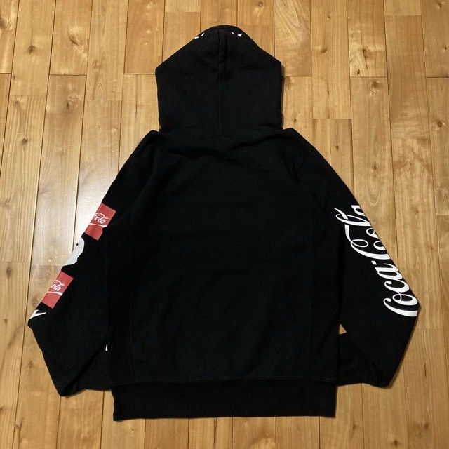 Bape × Coca Cola BAPE × COCA COLA LOGO pullover hoodie a bathing ape BAPE STA Size US M / EU 48-50 / 2 - 2 Thumbnail