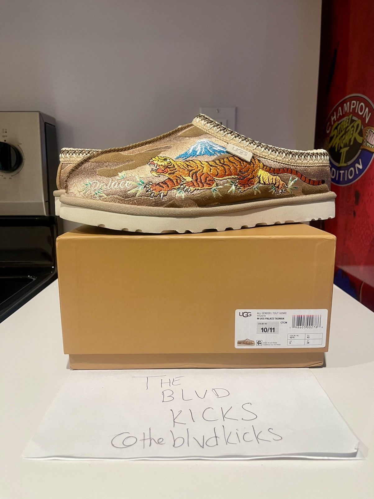 Palace × Ugg Palace x UGG Tasman Slipper Chestnut Camo Size US 10 / EU 43 - 2 Thumbnail