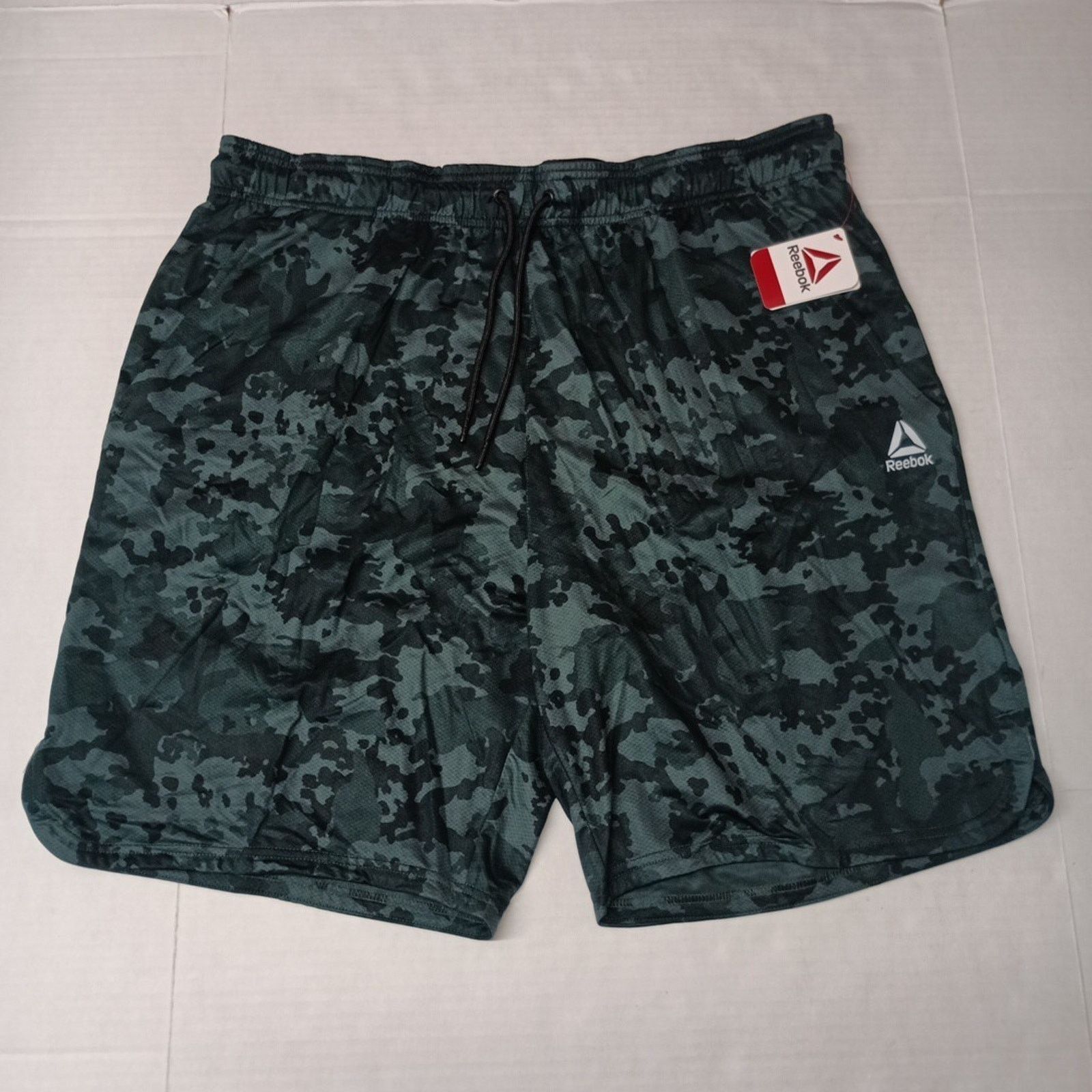Reebok Reebok Men's 2XL Delta Core 9" Shorts Green Camo Slim Fit Size US 42 / EU 58 - 1 Thumbnail