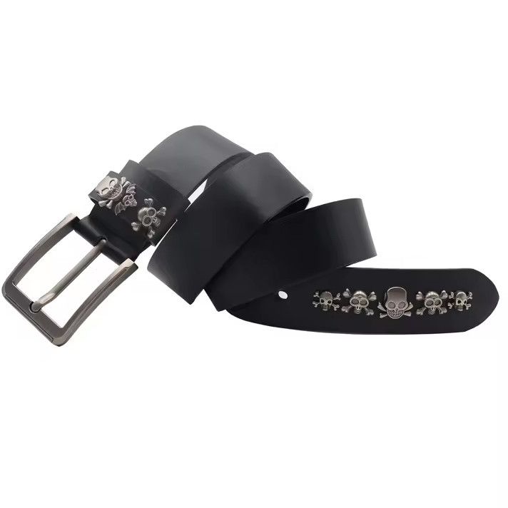 Japanese Brand × Vintage punk skull rivet belt Size ONE SIZE - 5 Thumbnail