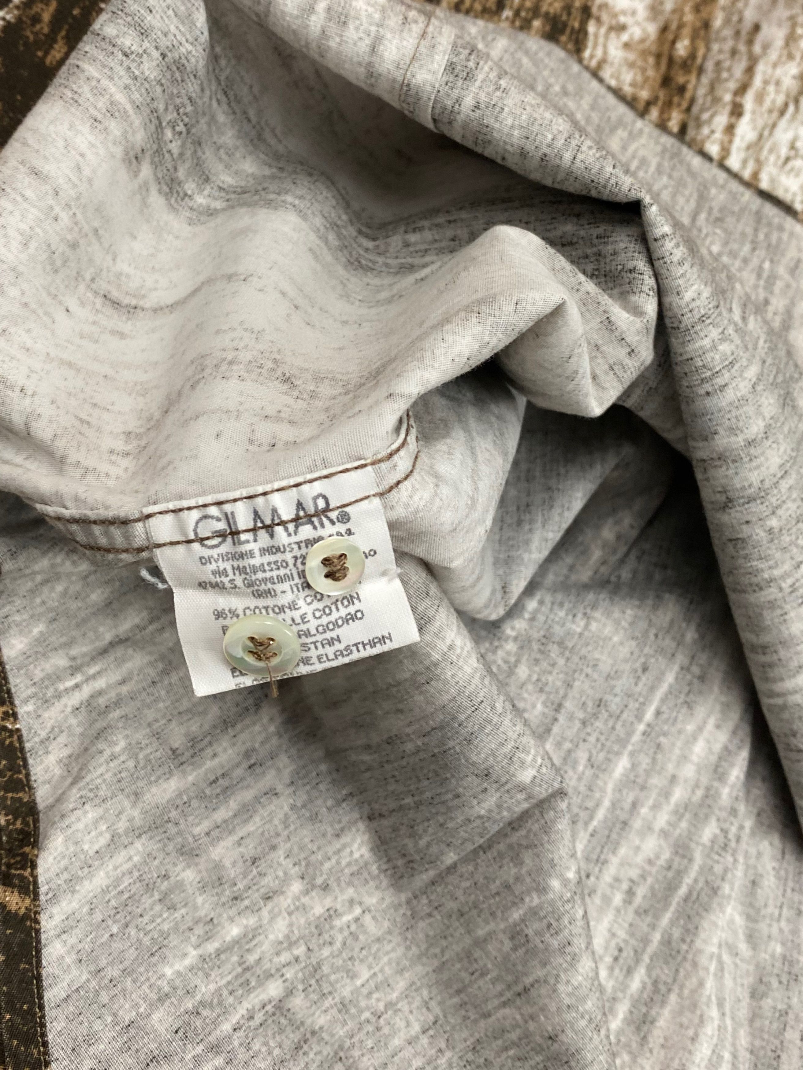 Iceberg RARE! 90s Archive Vintage ICEBERG Crazy Pattern Shirt M603 Size US L / EU 52-54 / 3 - 7 Thumbnail