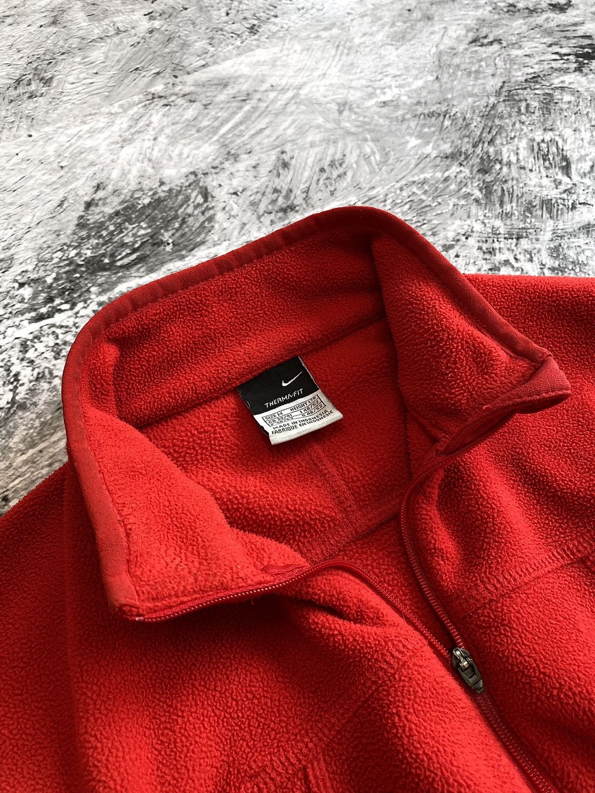 Nike × Vintage 🔥Vintage Y2K Nike red zip 🔥( M ) Size US M / EU 48-50 / 2 - 11 Thumbnail