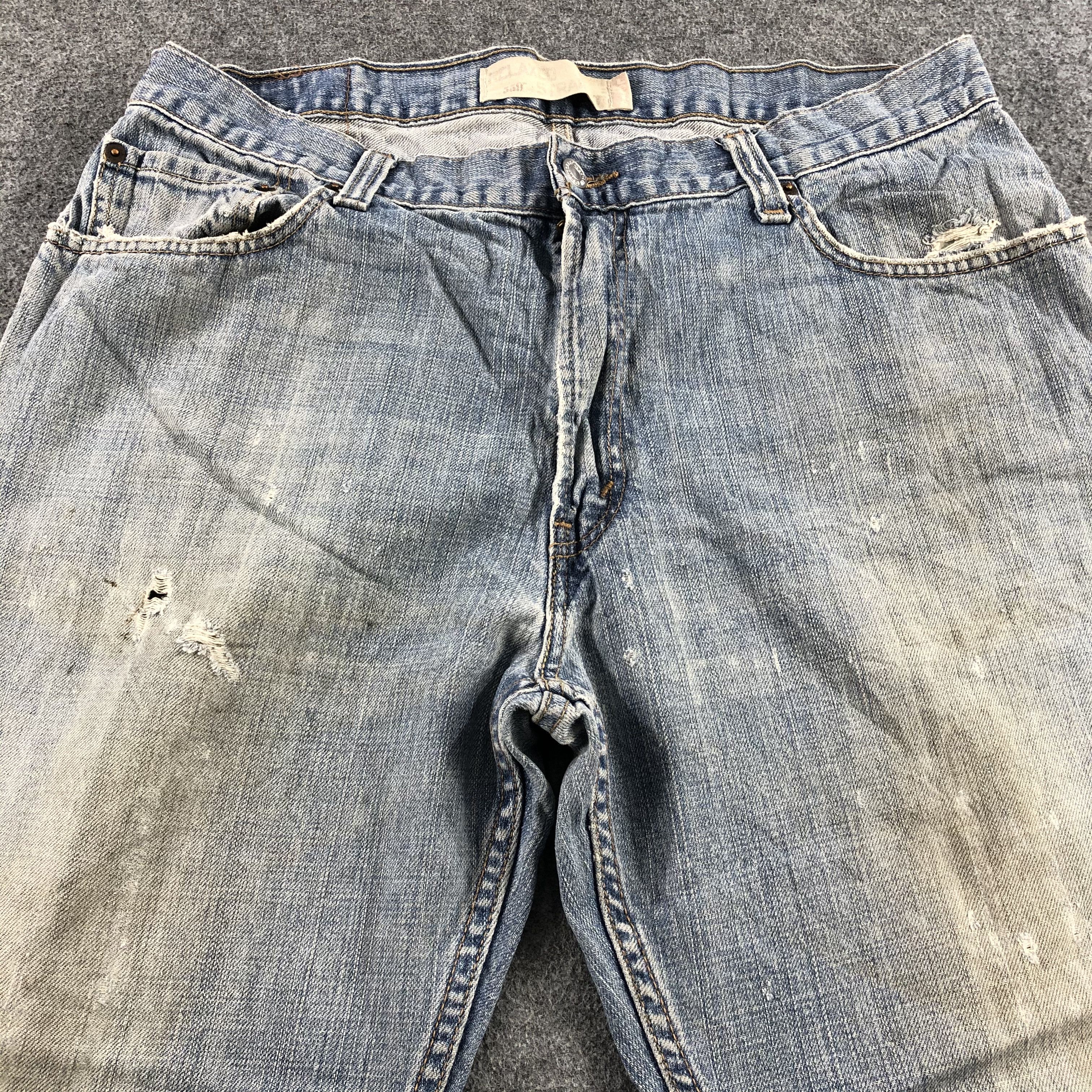 Levi's Vintage Blue Wash Levis 559 Jeans-J2433 Size US 35 - 3 Thumbnail
