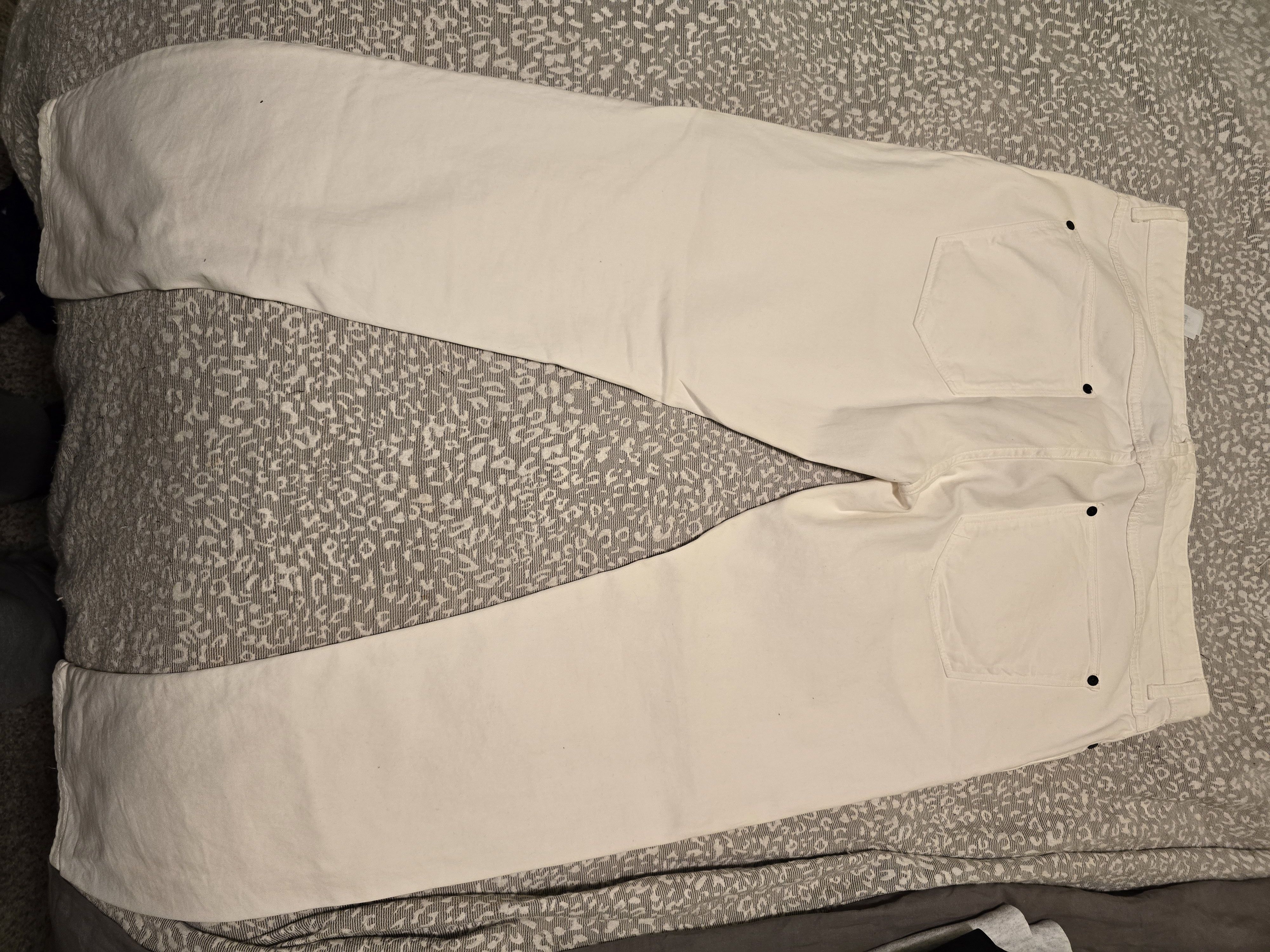 Zara Zara trousers white Size US 38 / EU 54 - 4 Thumbnail