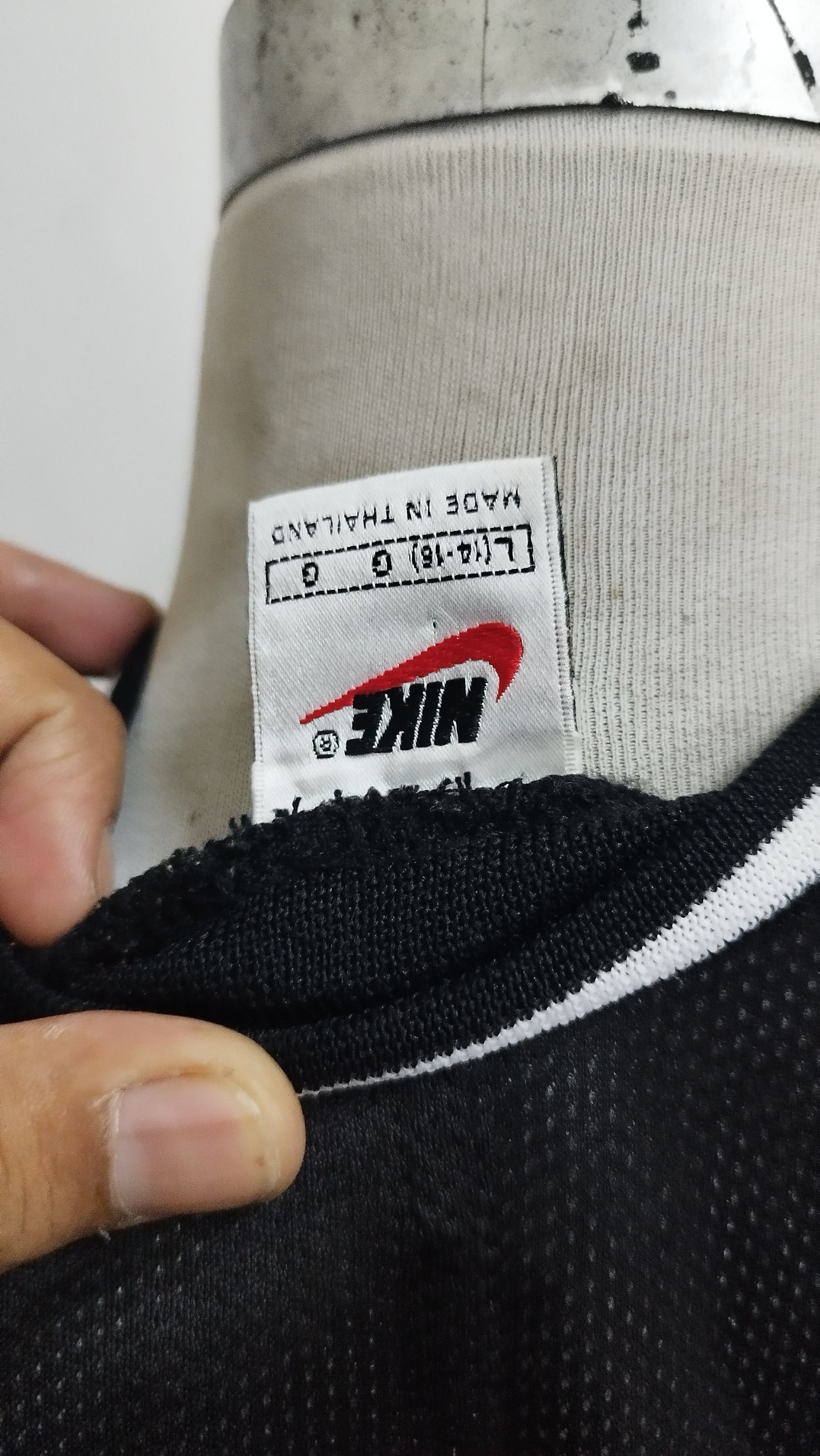 Nike × Vintage Nike big logo Hockey jerseys Size US L / EU 52-54 / 3 - 4 Thumbnail