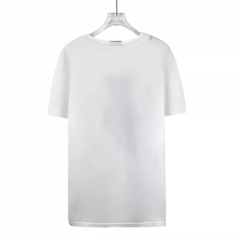 Dior Dior White bear print cotton round-neck short-sleeved T-shi Size US M / EU 48-50 / 2 - 2 Thumbnail