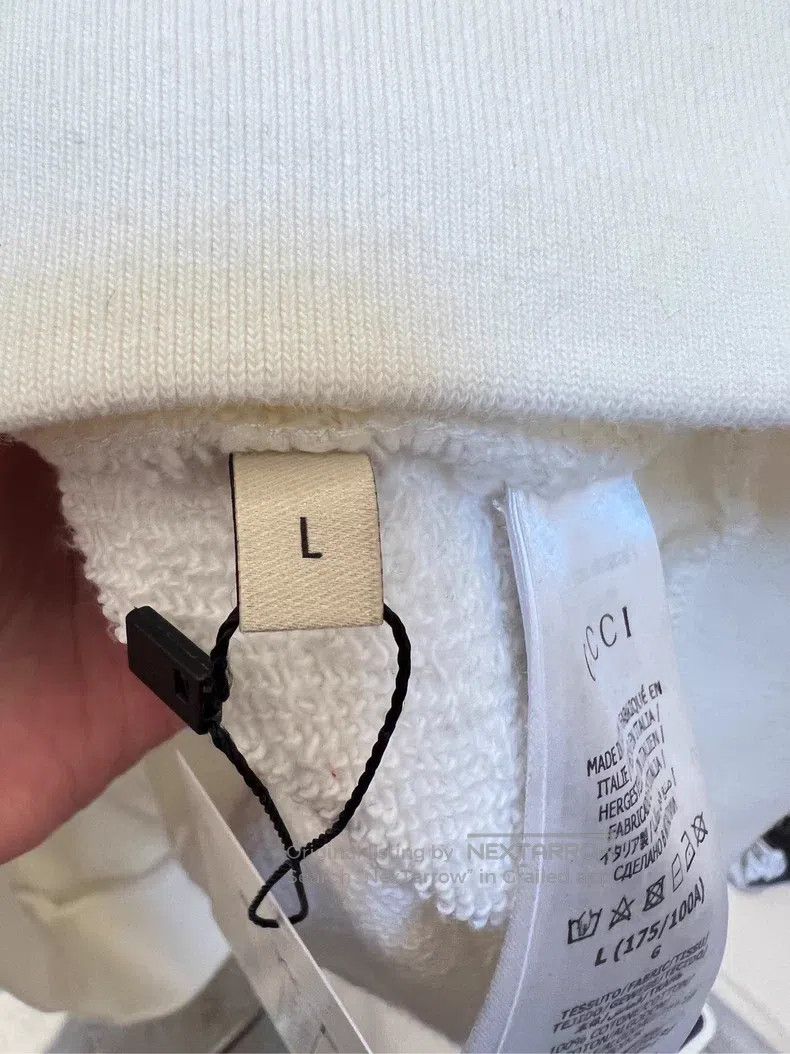Gucci Gucci SS24 white warhorse embroidered sweatshirt Size US L / EU 52-54 / 3 - 6 Thumbnail