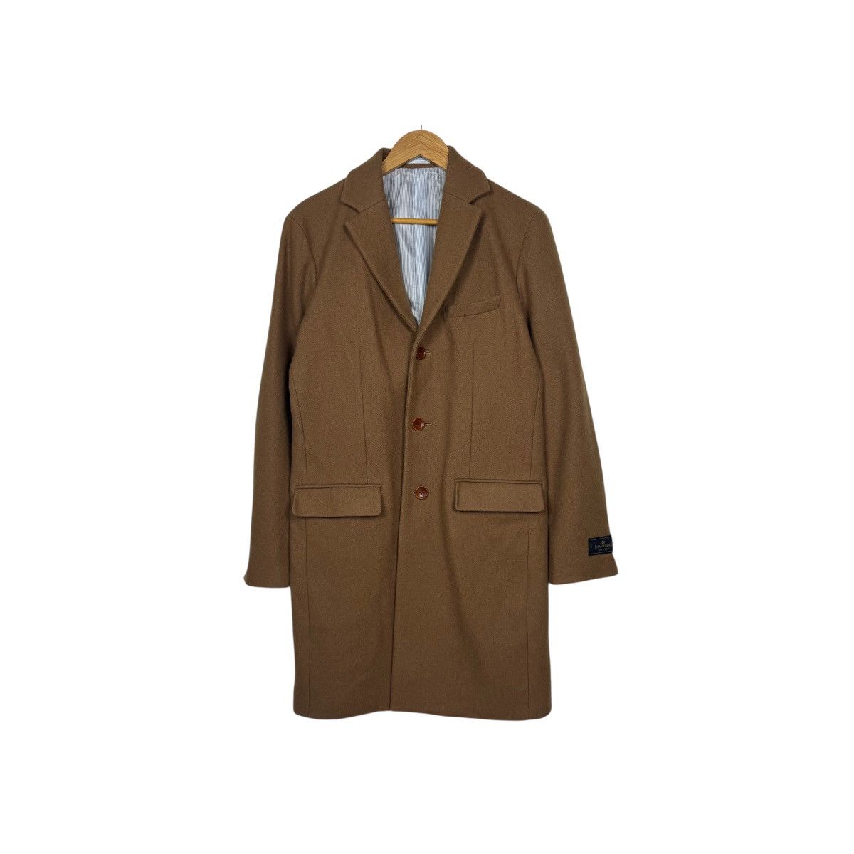 Ships Jet Blue 🔥LAST PRICE🔥 Ships Jet Blue Japan Fabric Bishu Long Coat Size US L / EU 52-54 / 3 - 1 Thumbnail
