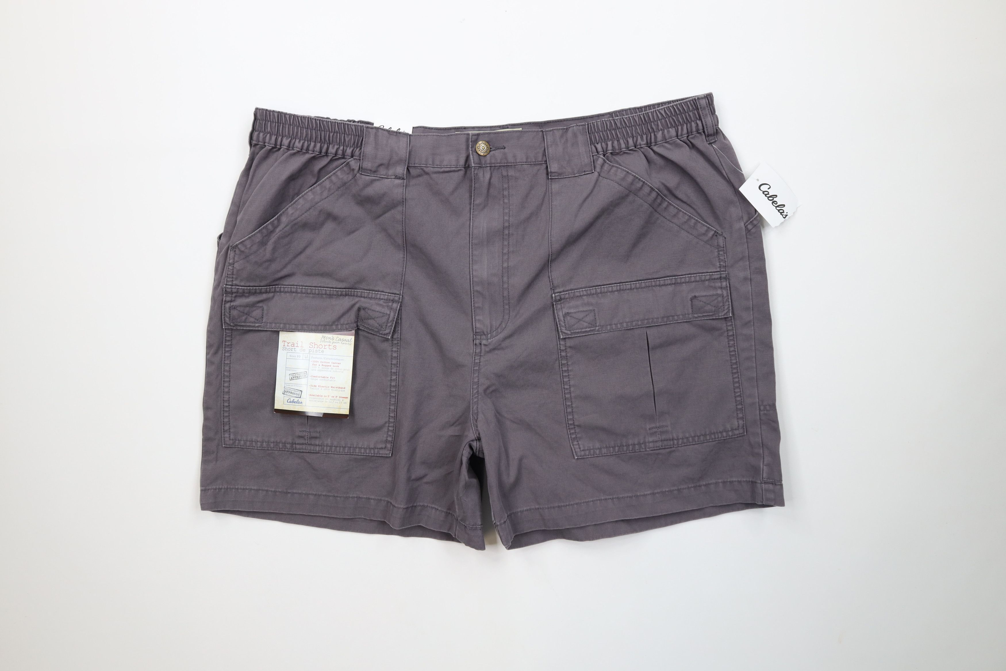 Cabelas Deadstock Vintage Cabelas Pocket Trail Trekking Cargo Shorts Size US 42 / EU 58 - 1 Thumbnail