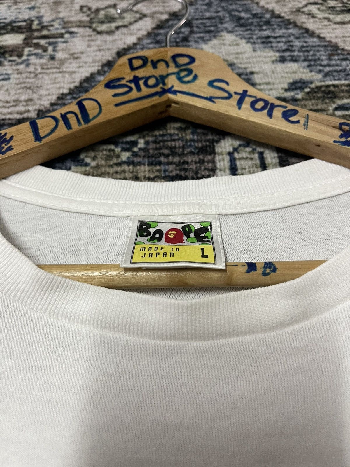 Bape 🇯🇵BABY MILO FLAMINGO TEE Size US L / EU 52-54 / 3 - 7 Thumbnail