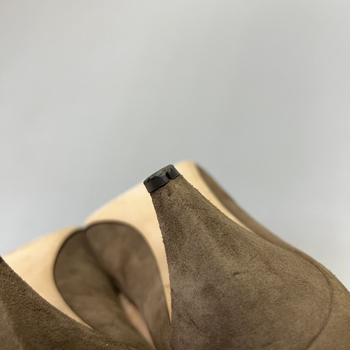Bally Bally Suede Heels Brown Vintage Size US 8.5 / IT 38.5 - 12 Thumbnail