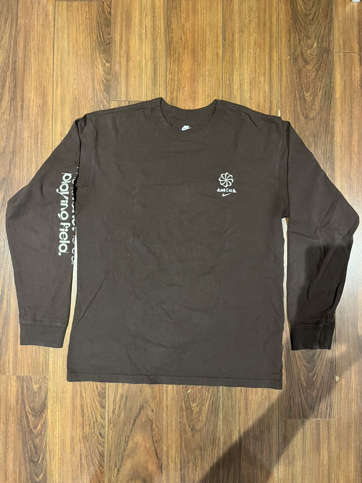 Nike Nike MAX90 Men’s Long Sleeve - Brown Size US S / EU 44-46 / 1 - 1 Thumbnail