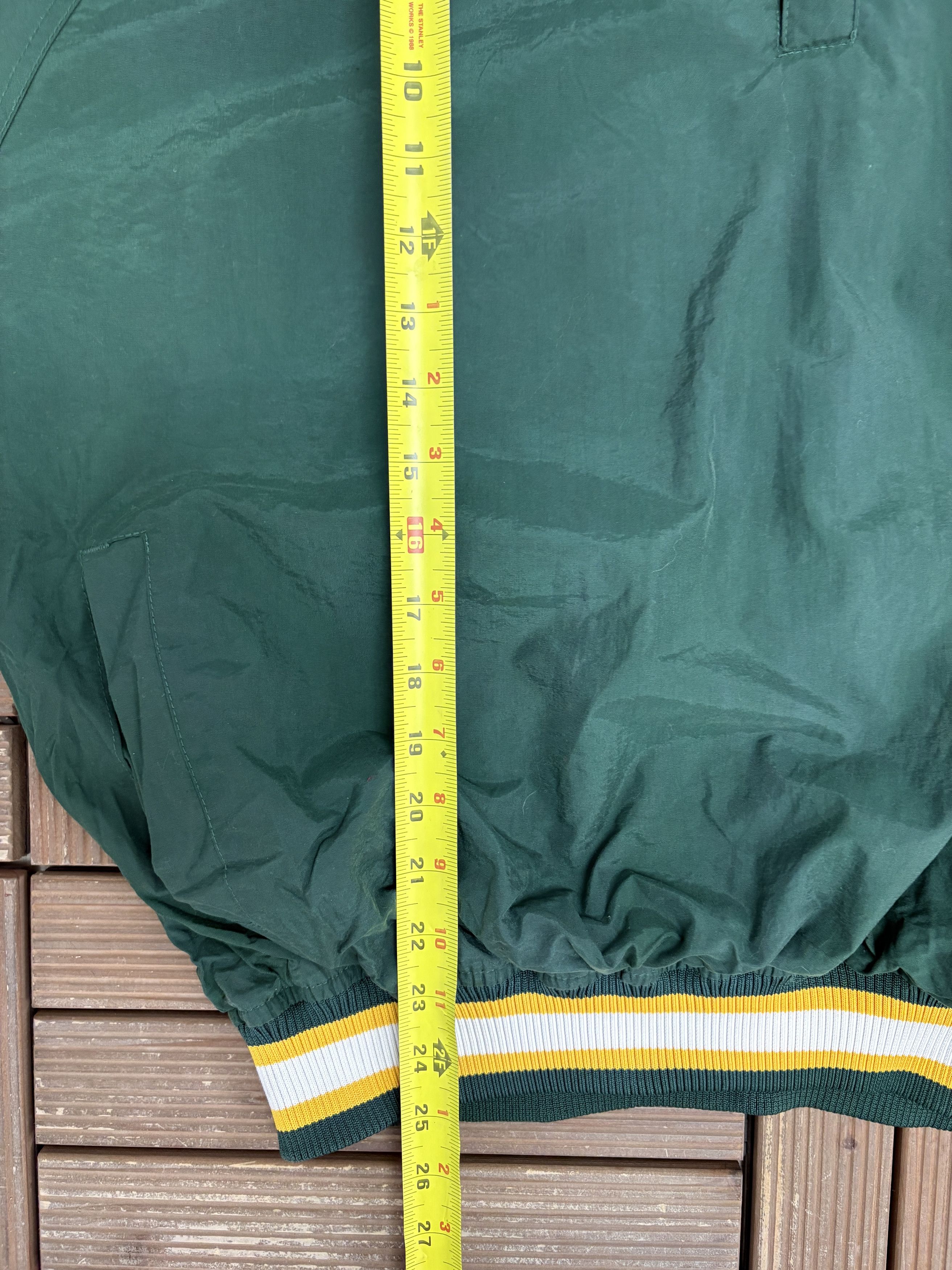 Starter Green Bay Packers Vintage Windbreaker Jacket Size US M / EU 48-50 / 2 - 8 Thumbnail